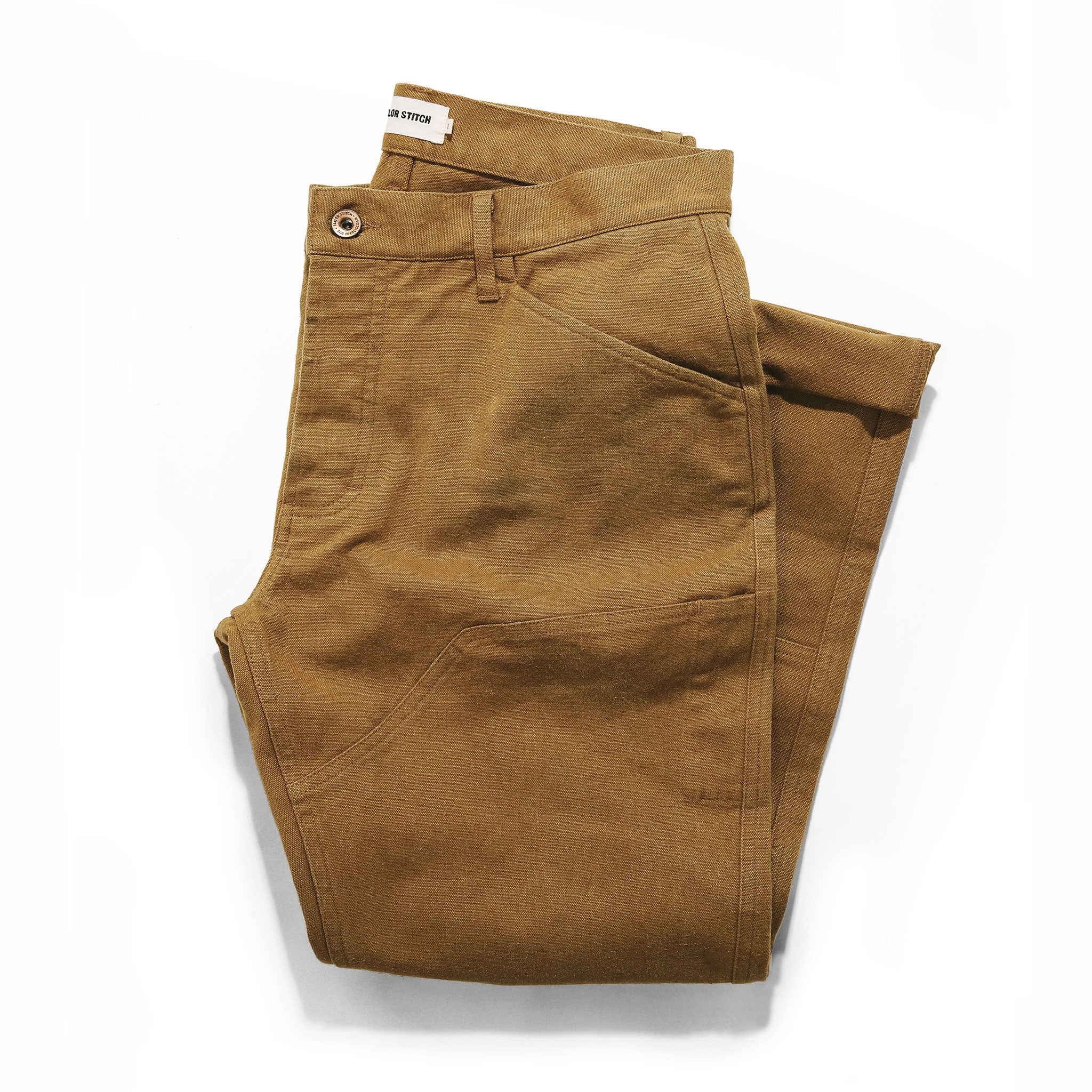 The Chore Pant in British Khaki Boss Duck - Image 13