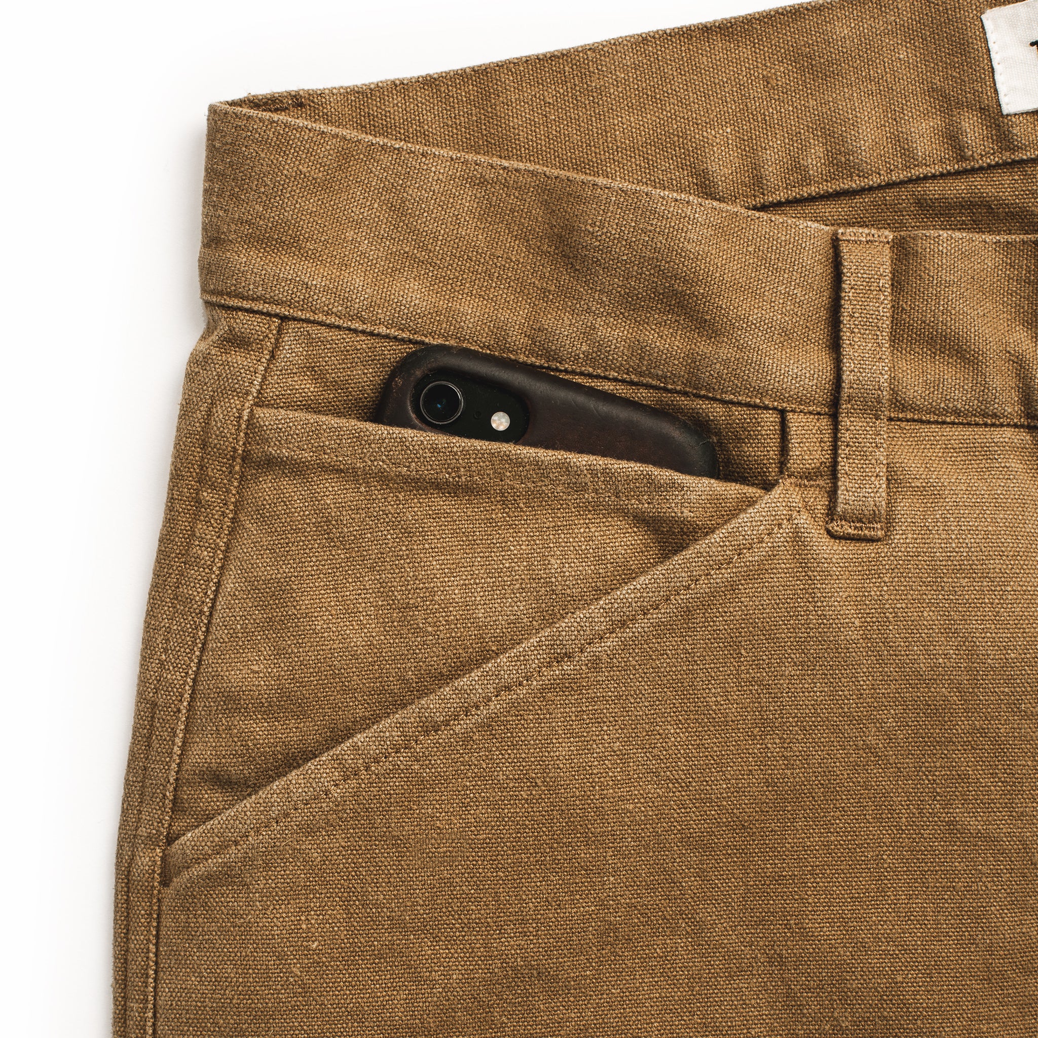 The Chore Pant in British Khaki Boss Duck - Image 9