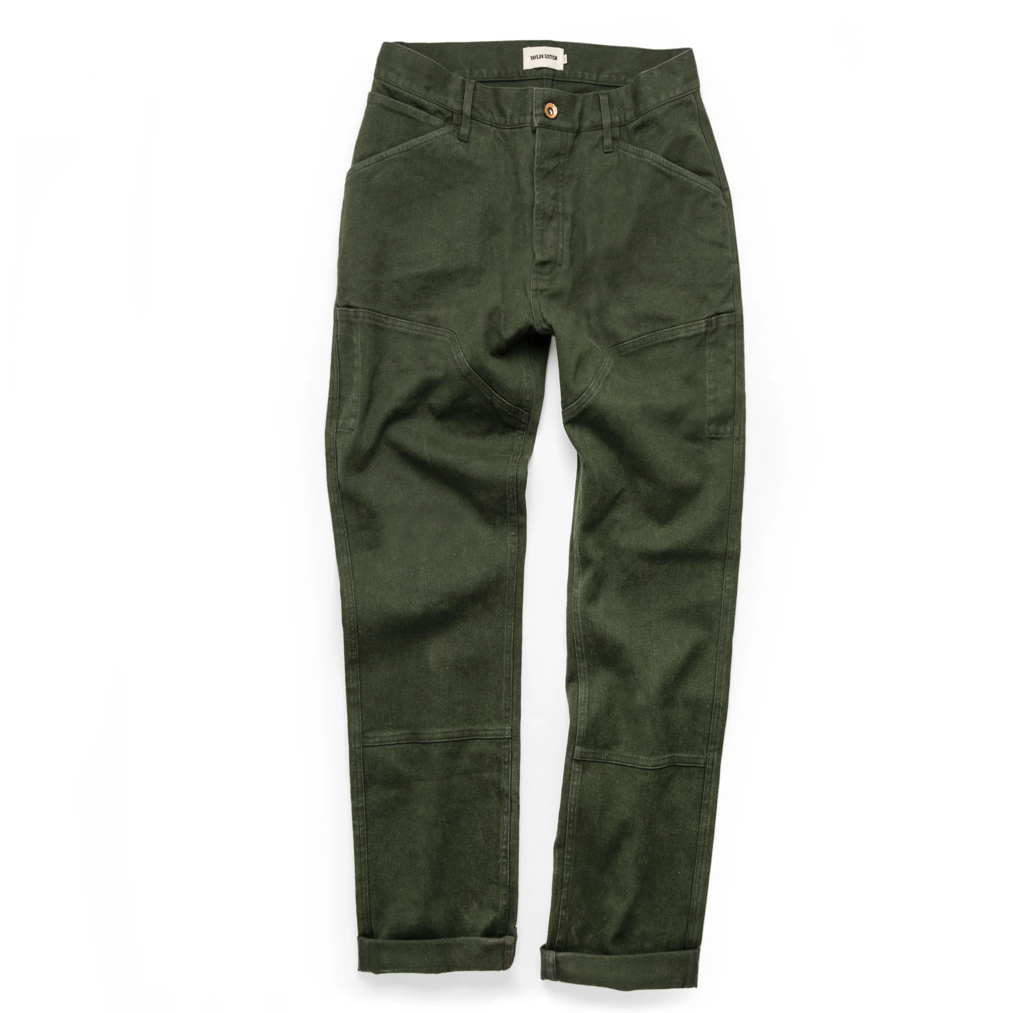 The Chore Pant in Dark Olive Boss Duck - Image 13