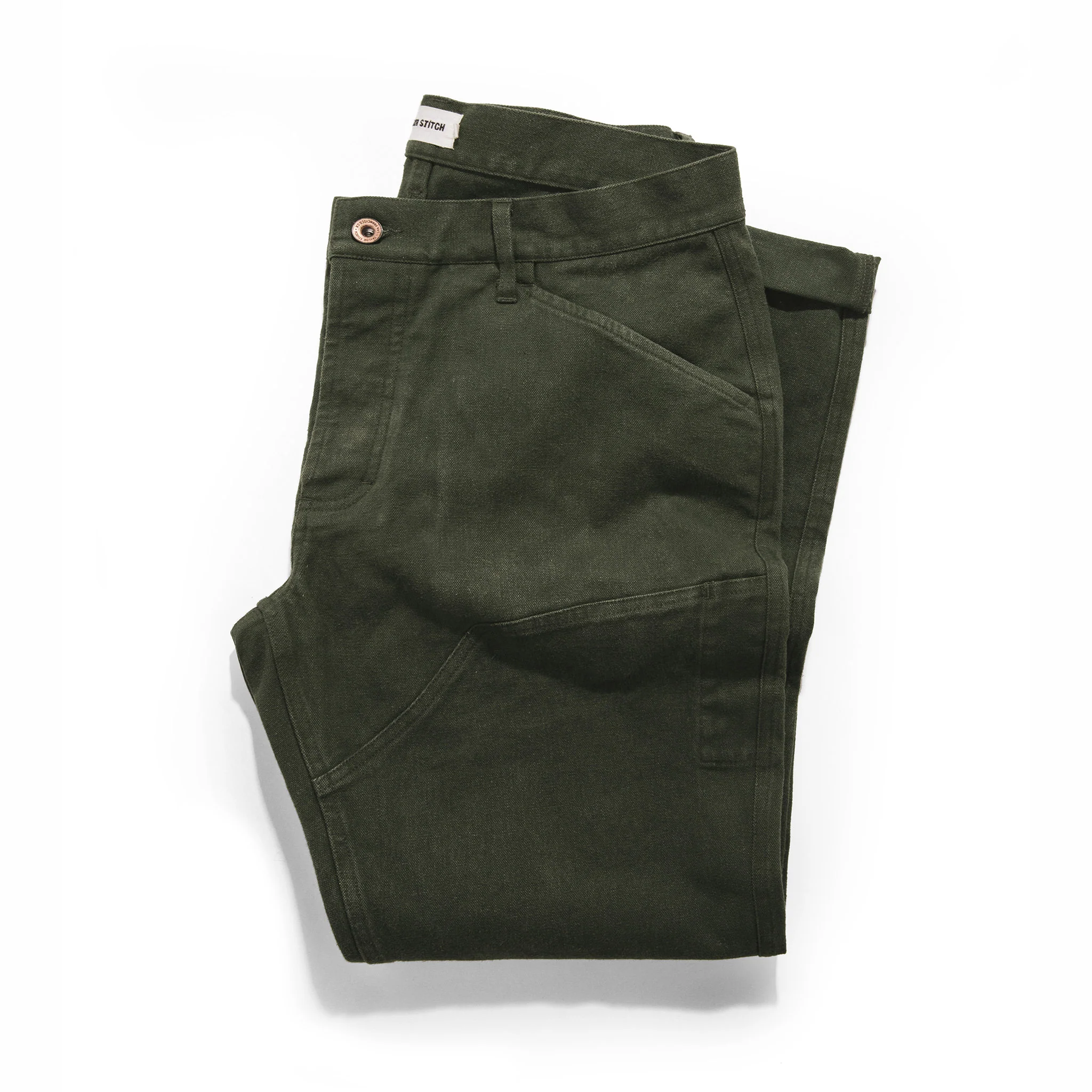 The Chore Pant in Dark Olive Boss Duck - Image 15