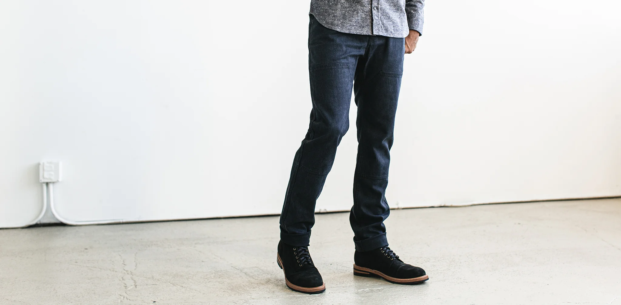 The Chore Pant in Indigo Boss Duck - Image 11