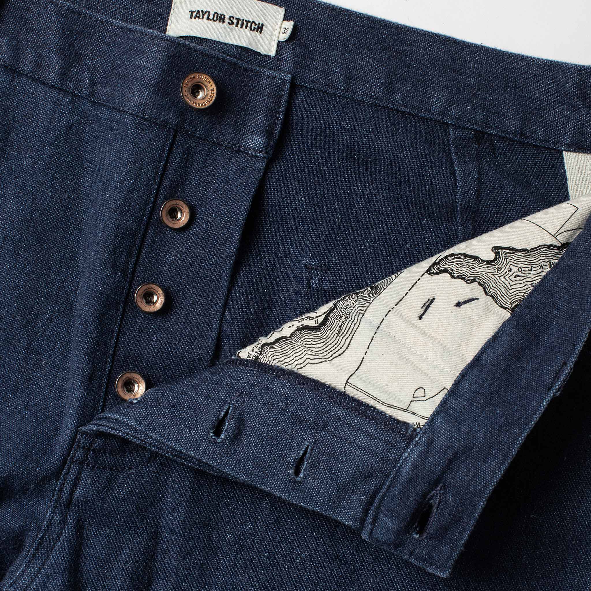 The Chore Pant in Indigo Boss Duck - Image 7