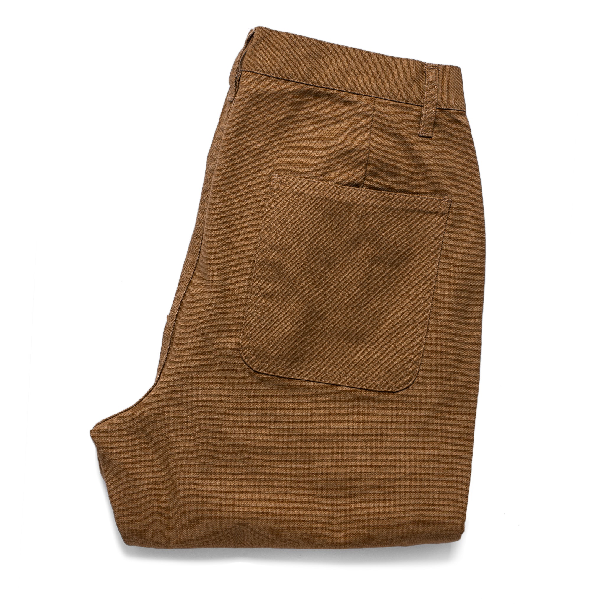 The Chore Pant in Washed Camel - Image 12