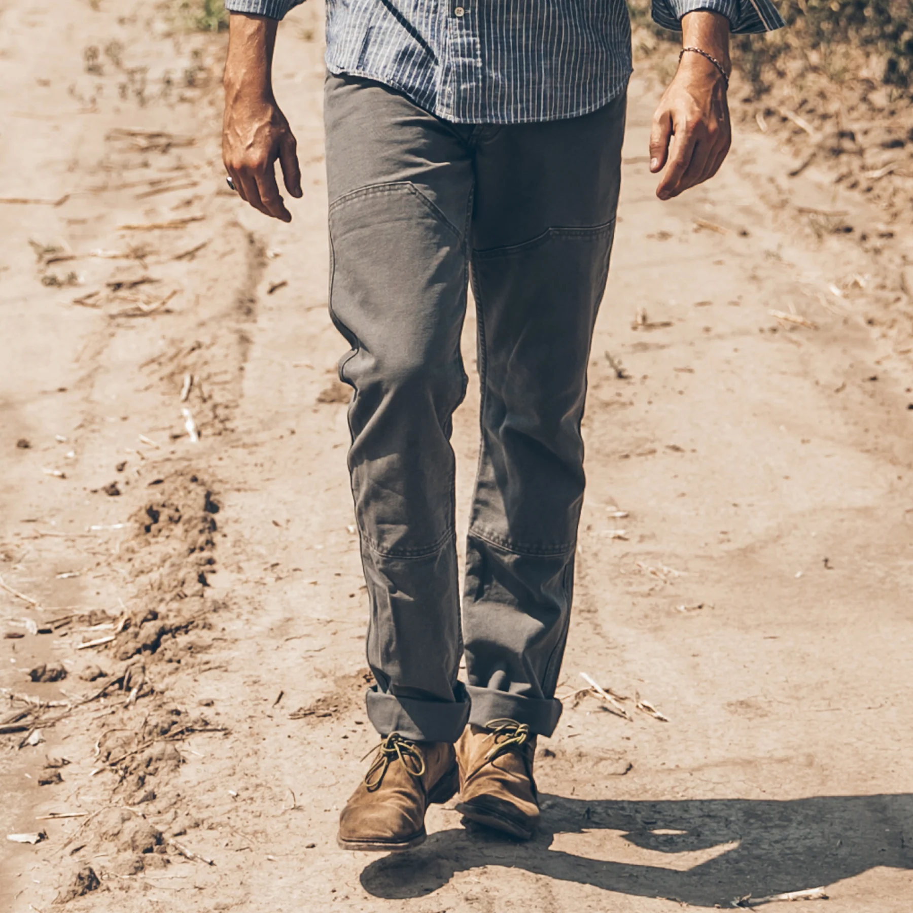 The Chore Pant in Washed Gravel - Image 3