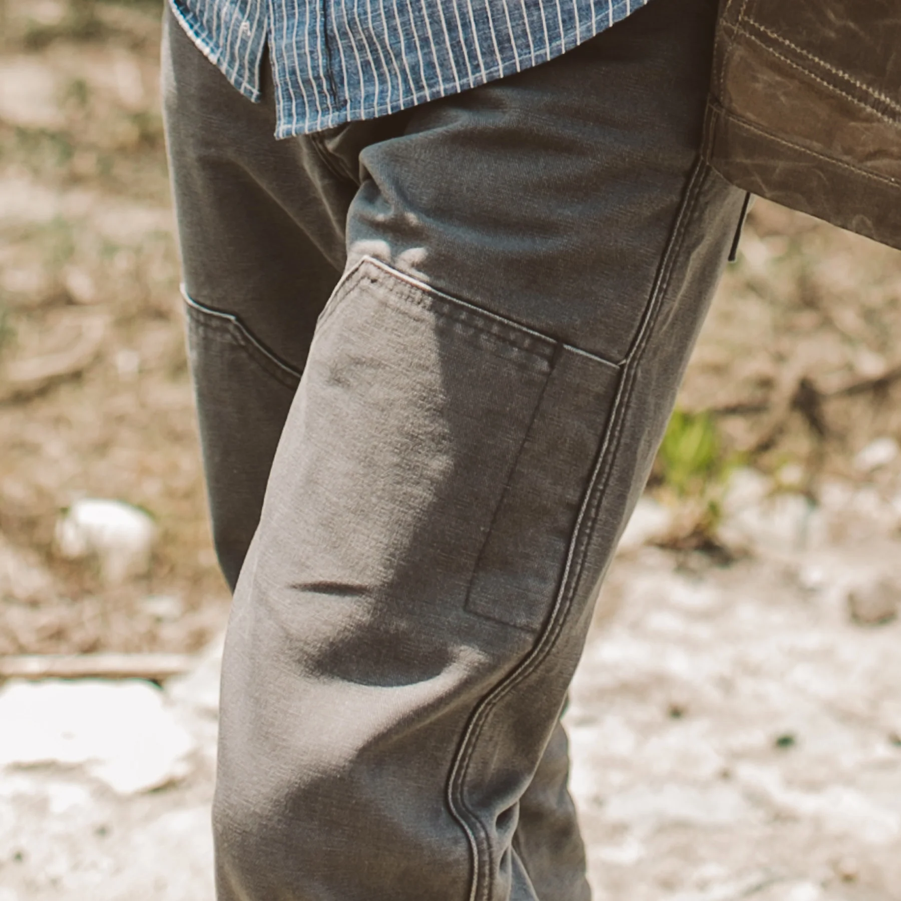 The Chore Pant in Washed Gravel - Image 5