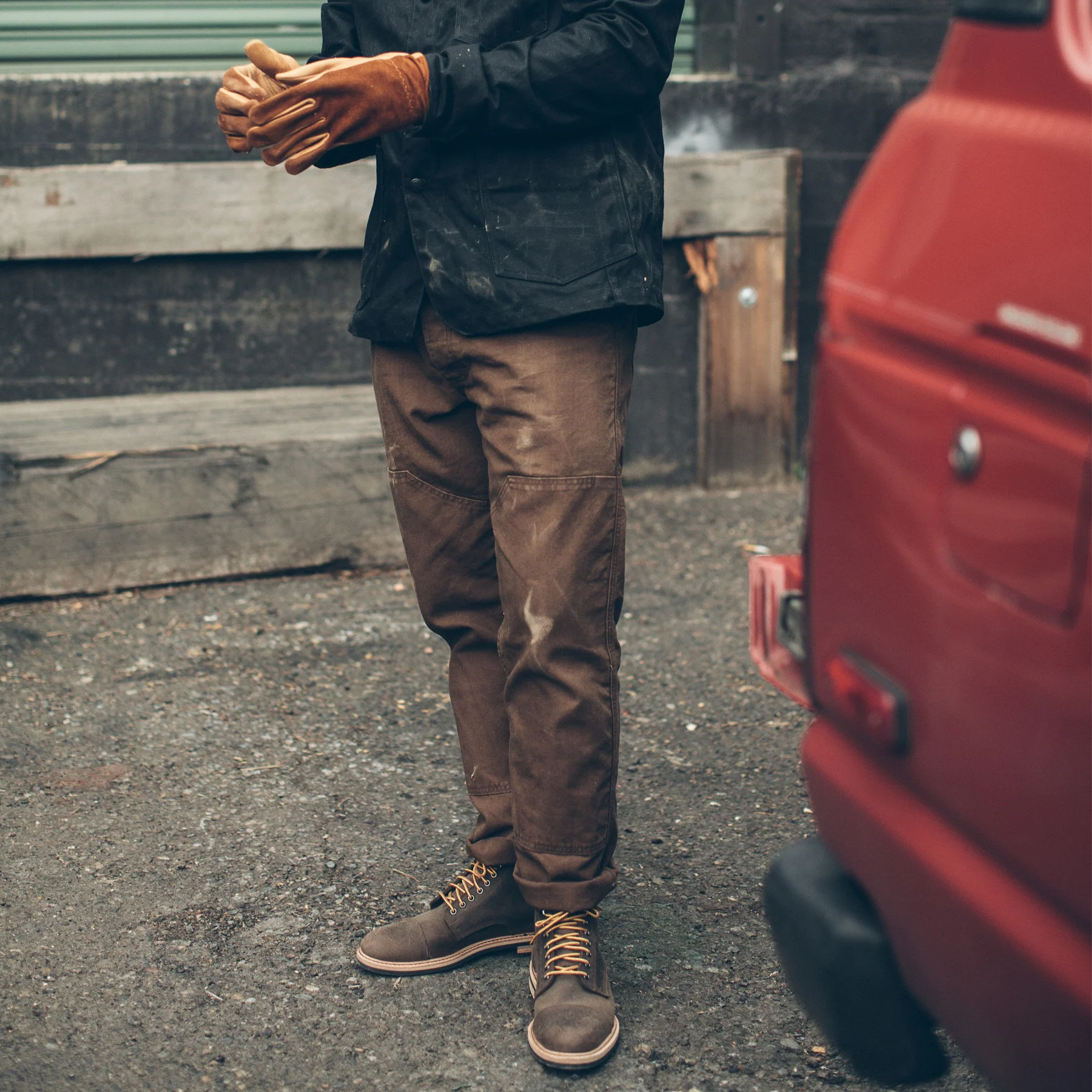 The Chore Pant in Washed Timber - Image 2
