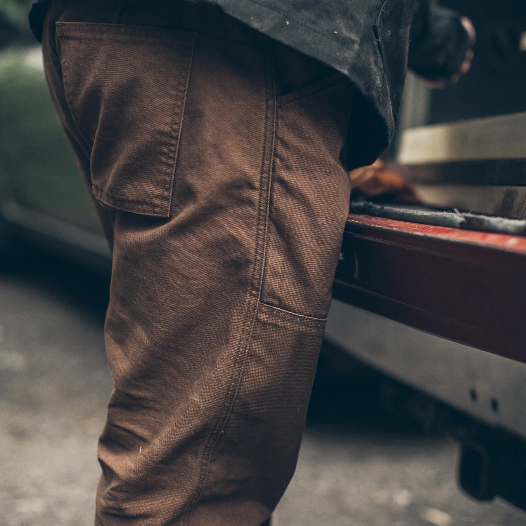 The Chore Pant in Washed Timber - Image 4