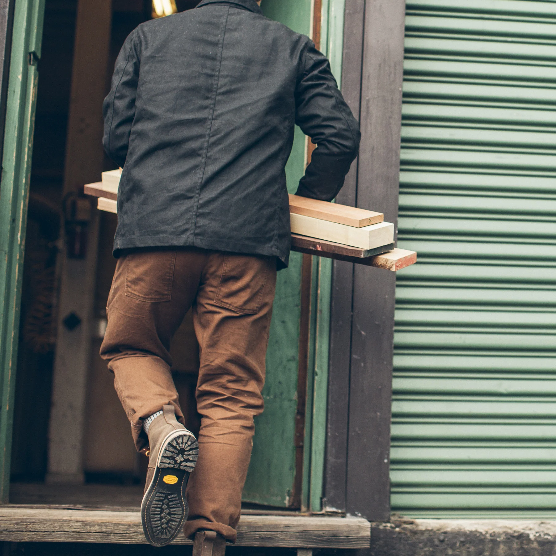 The Chore Pant in Washed Timber - Image 5