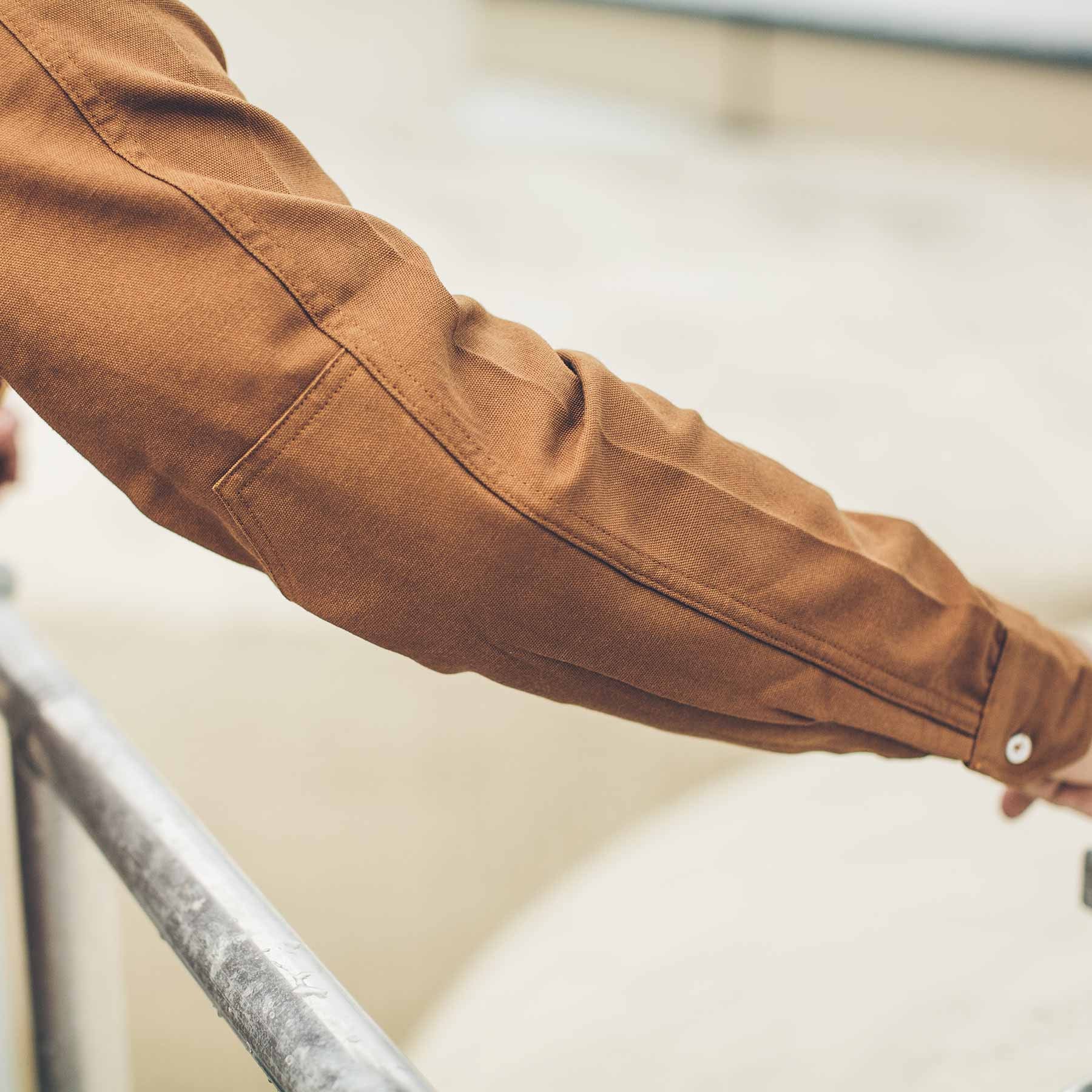 The Chore Shirt in Camel - Image 4