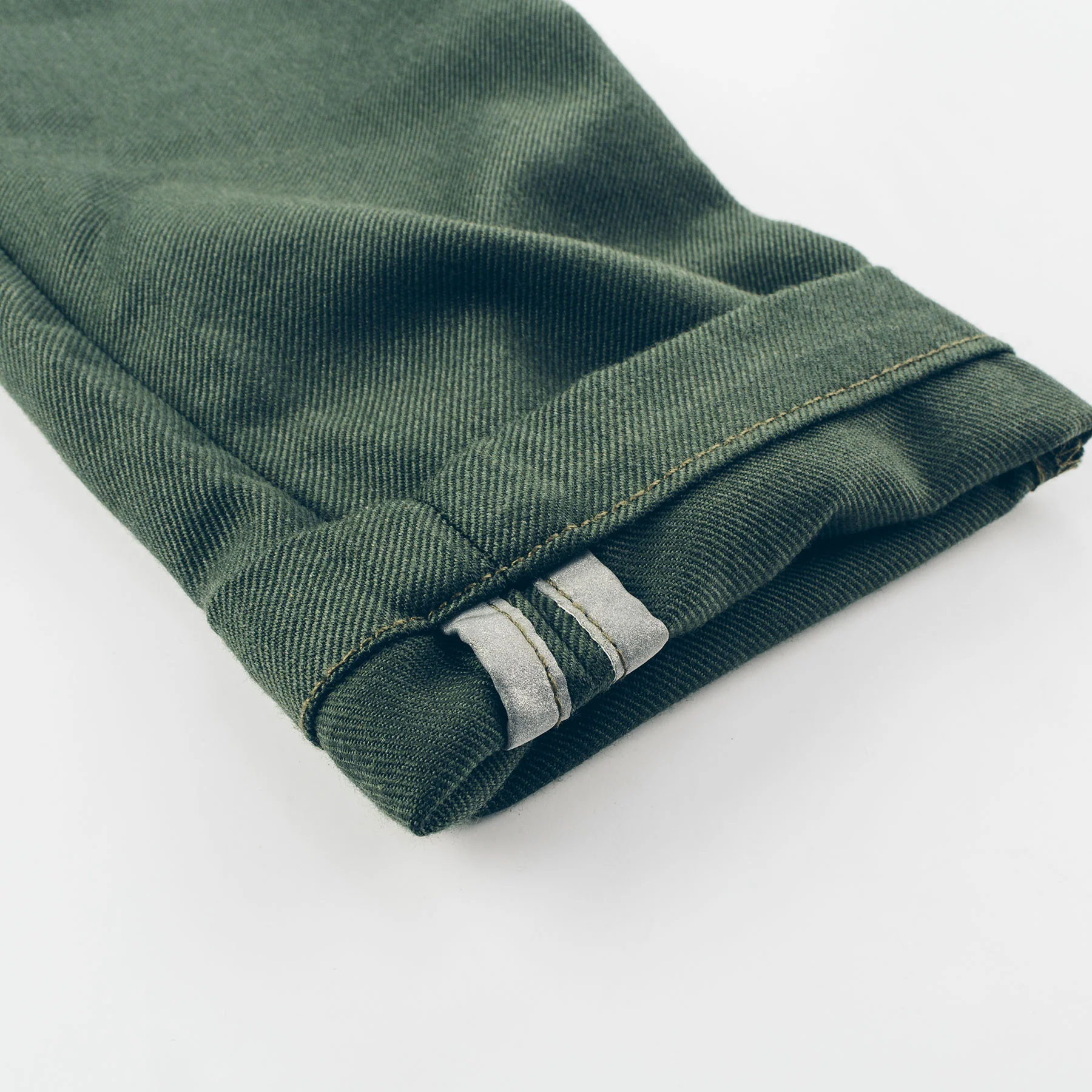 The Civic Chino in Olive Merino 4S - Image 6