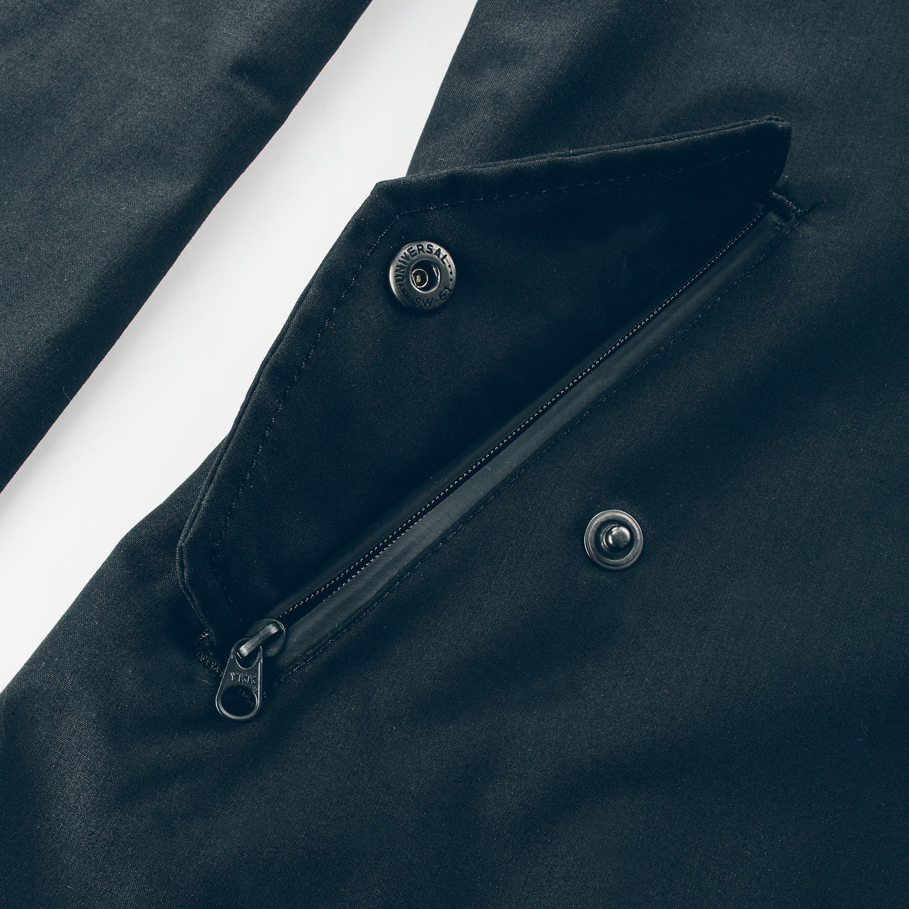 The Civic Jacket in Black MerinoPerform™ - Image 6