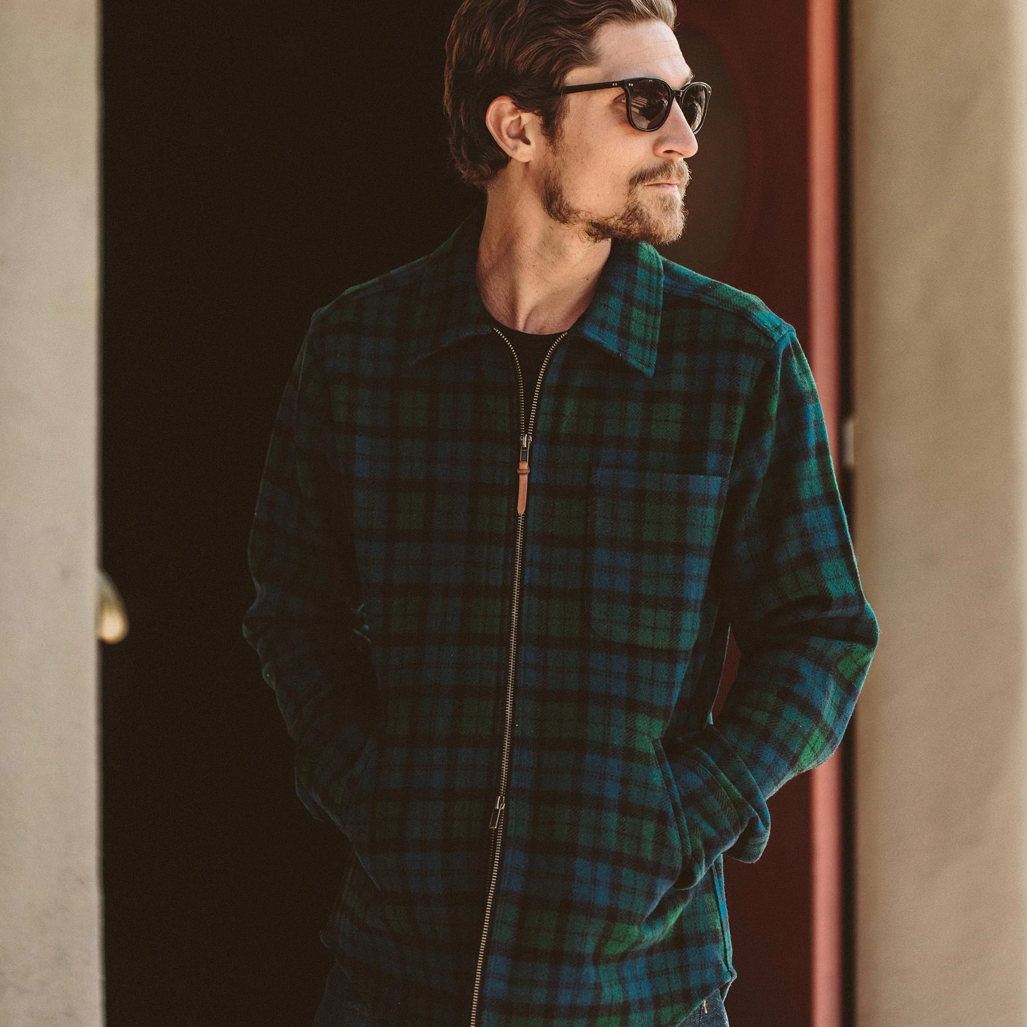 The Coit Jacket in Blackwatch Wool - Image 2