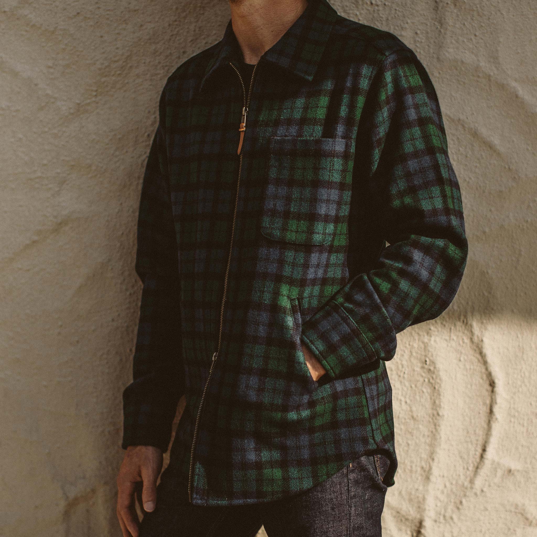The Coit Jacket in Blackwatch Wool - Image 4