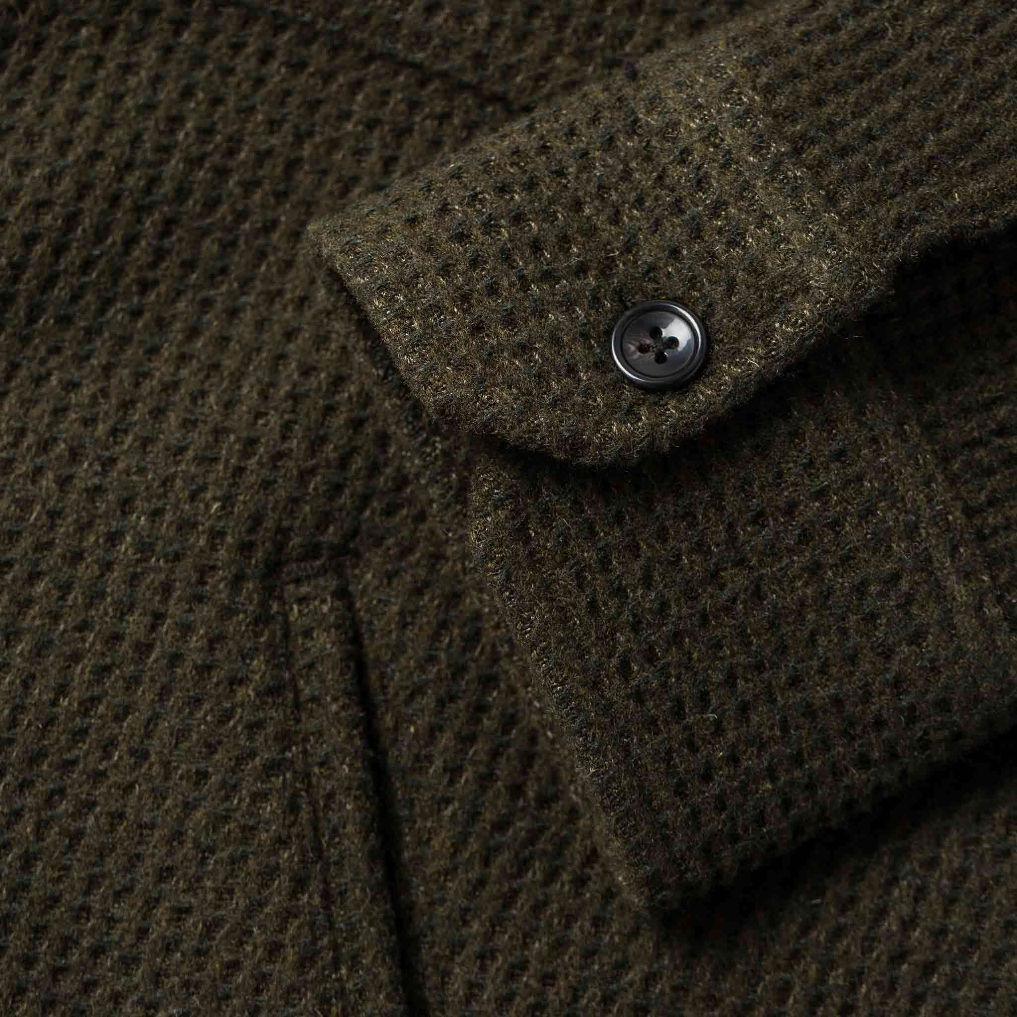 The Coit Jacket in Olive Waffle - Image 13