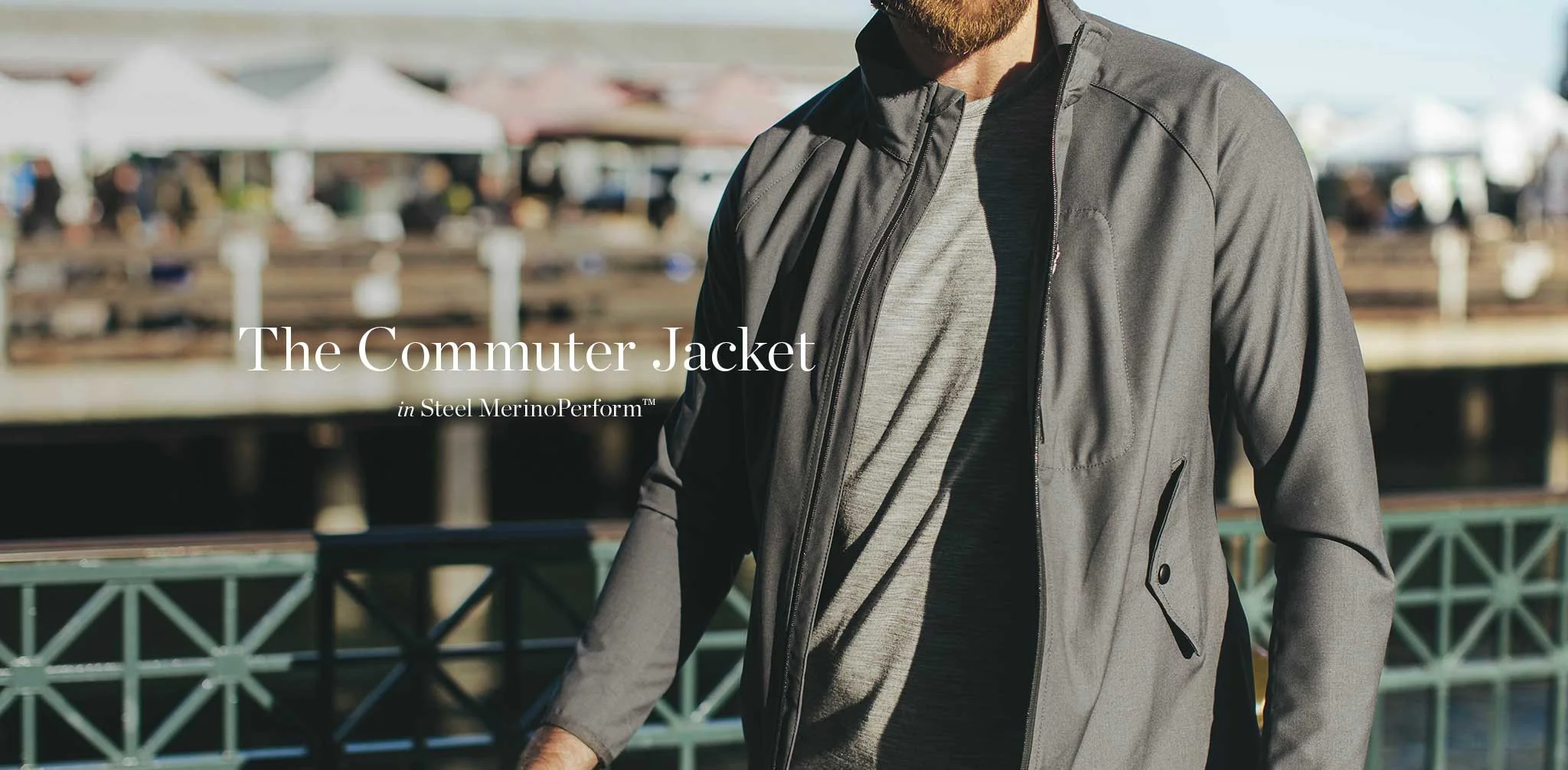 The Alvar Jacket in Steel - Image 9
