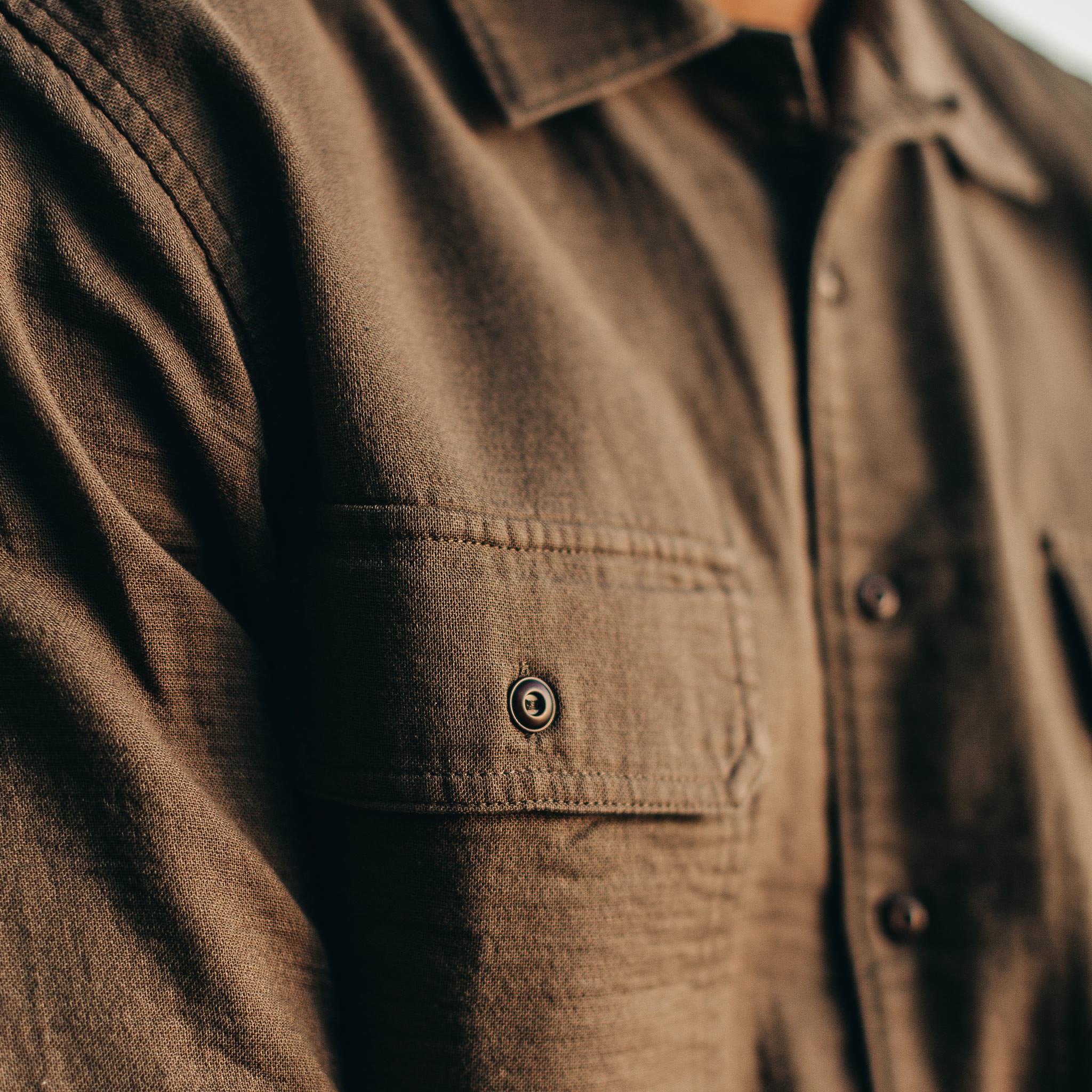 The Corso in Walnut Double Cloth - Image 5