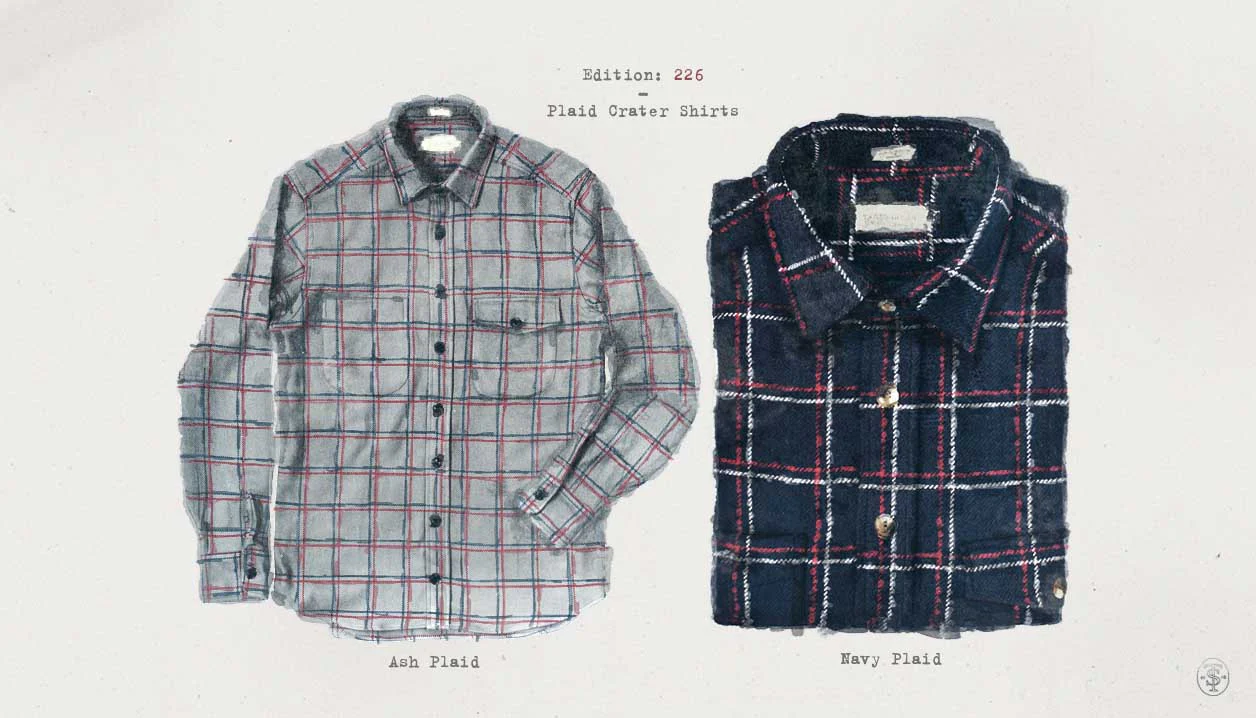 The Crater Shirt in Ash Plaid - Image 11