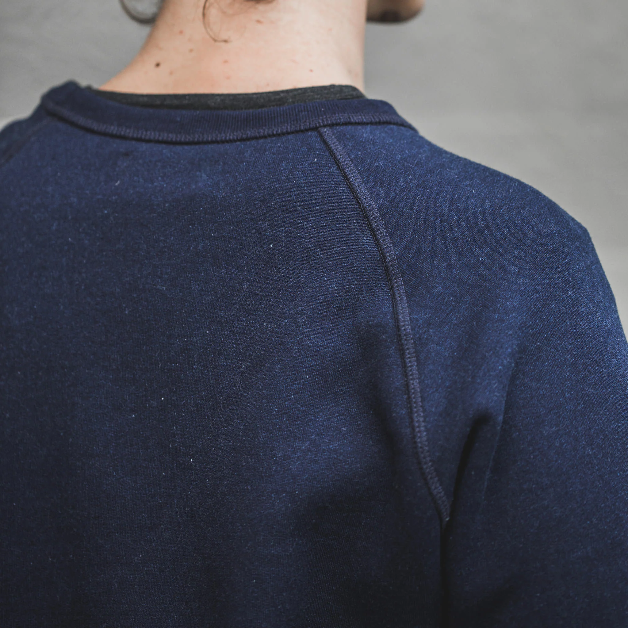 The Crew in Indigo Fleece - Image 2