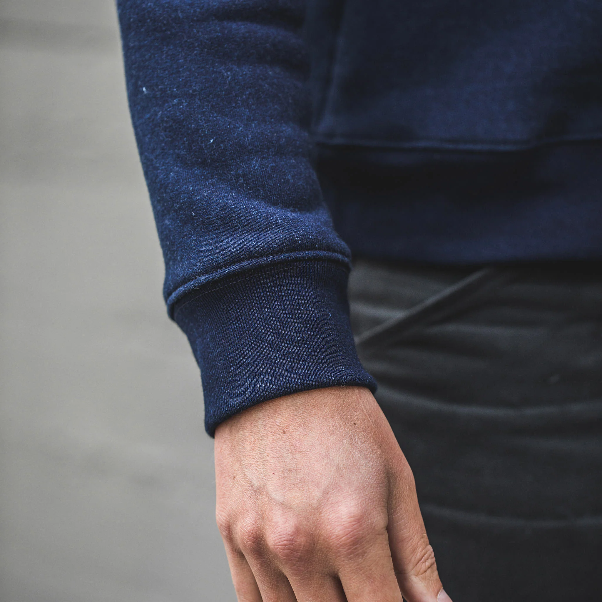 The Crew in Indigo Fleece - Image 4