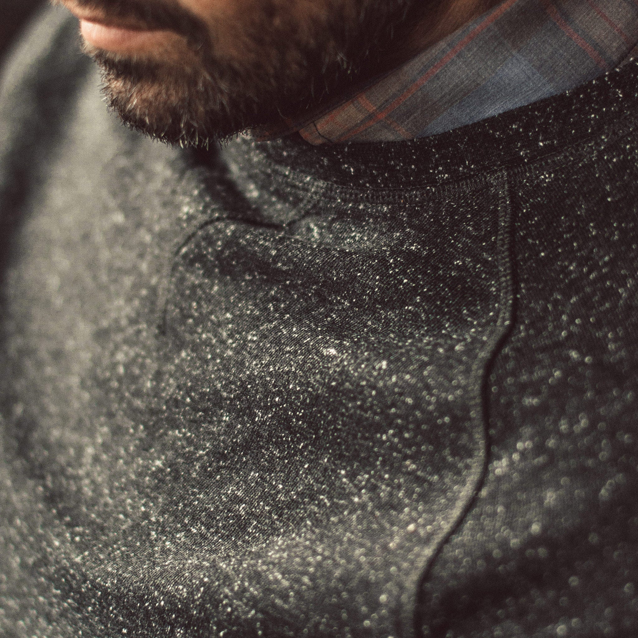 The Crewneck in French Terry Heather Grey - Image 5