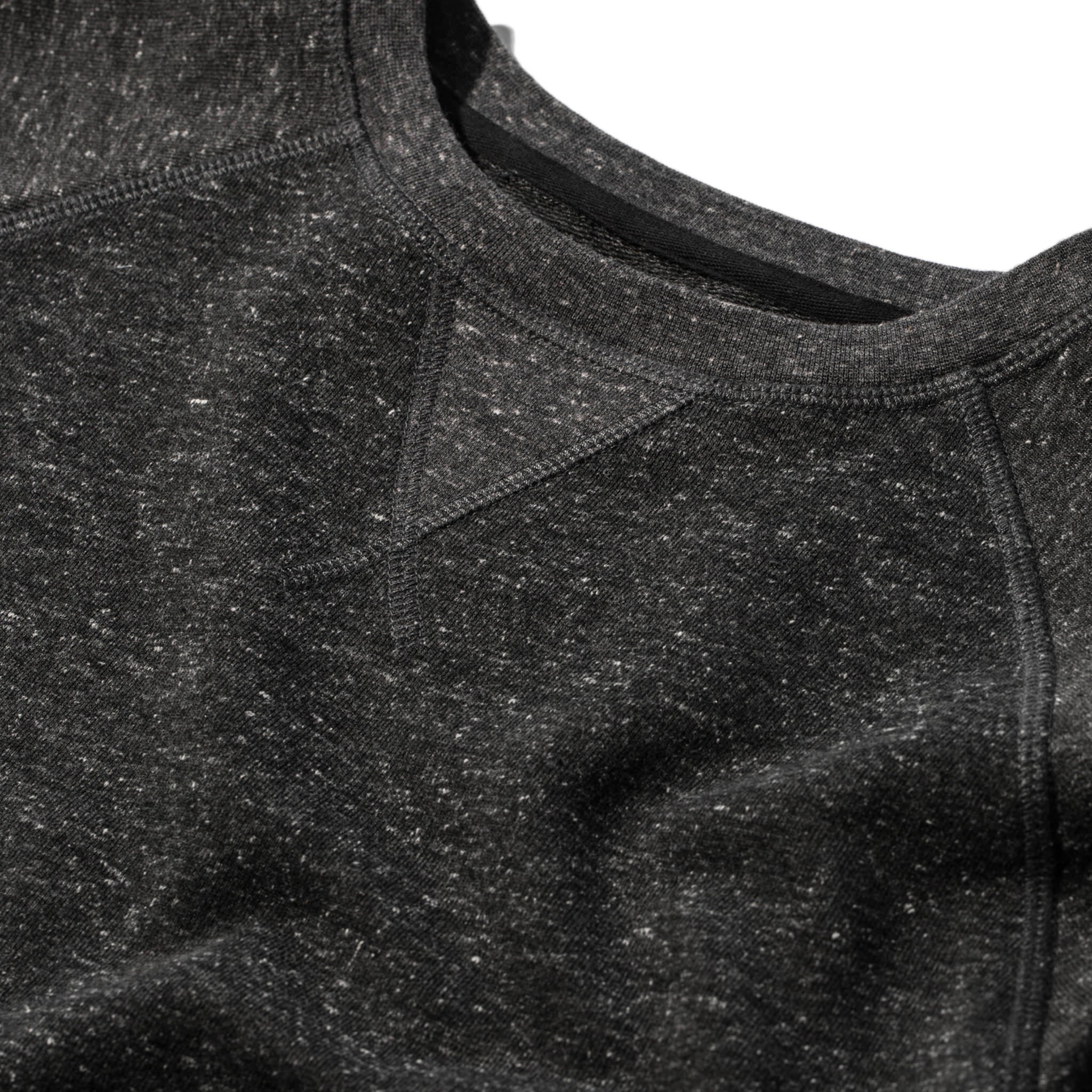 The Crewneck in French Terry Heather Grey - Image 9