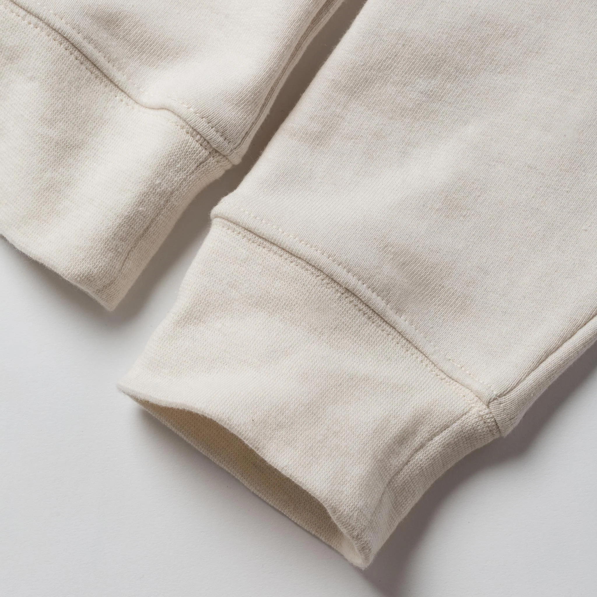 The Crewneck in Natural Donegal Terry - Image 6