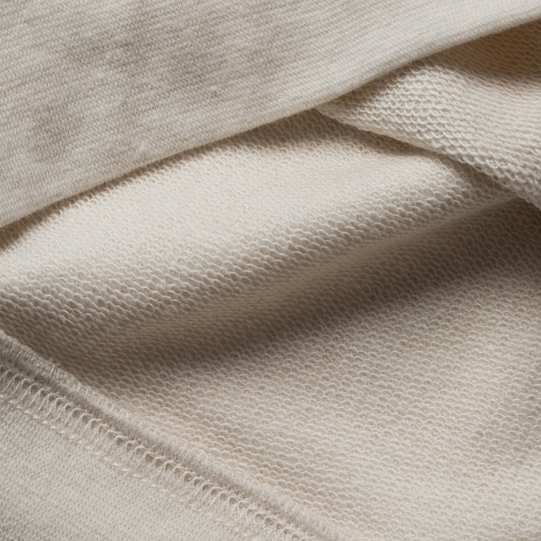 The Crewneck in Natural Donegal Terry - Image 8