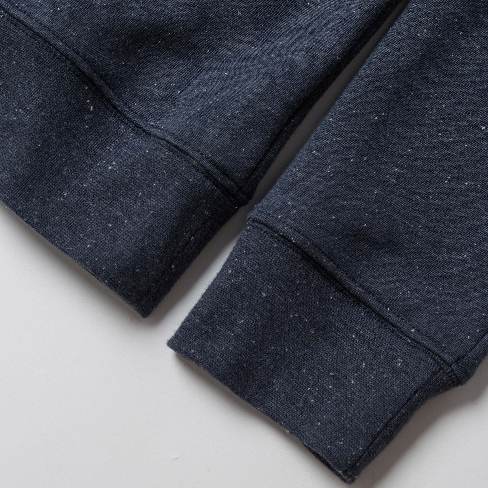 The Crewneck in Navy Donegal Terry - Image 6