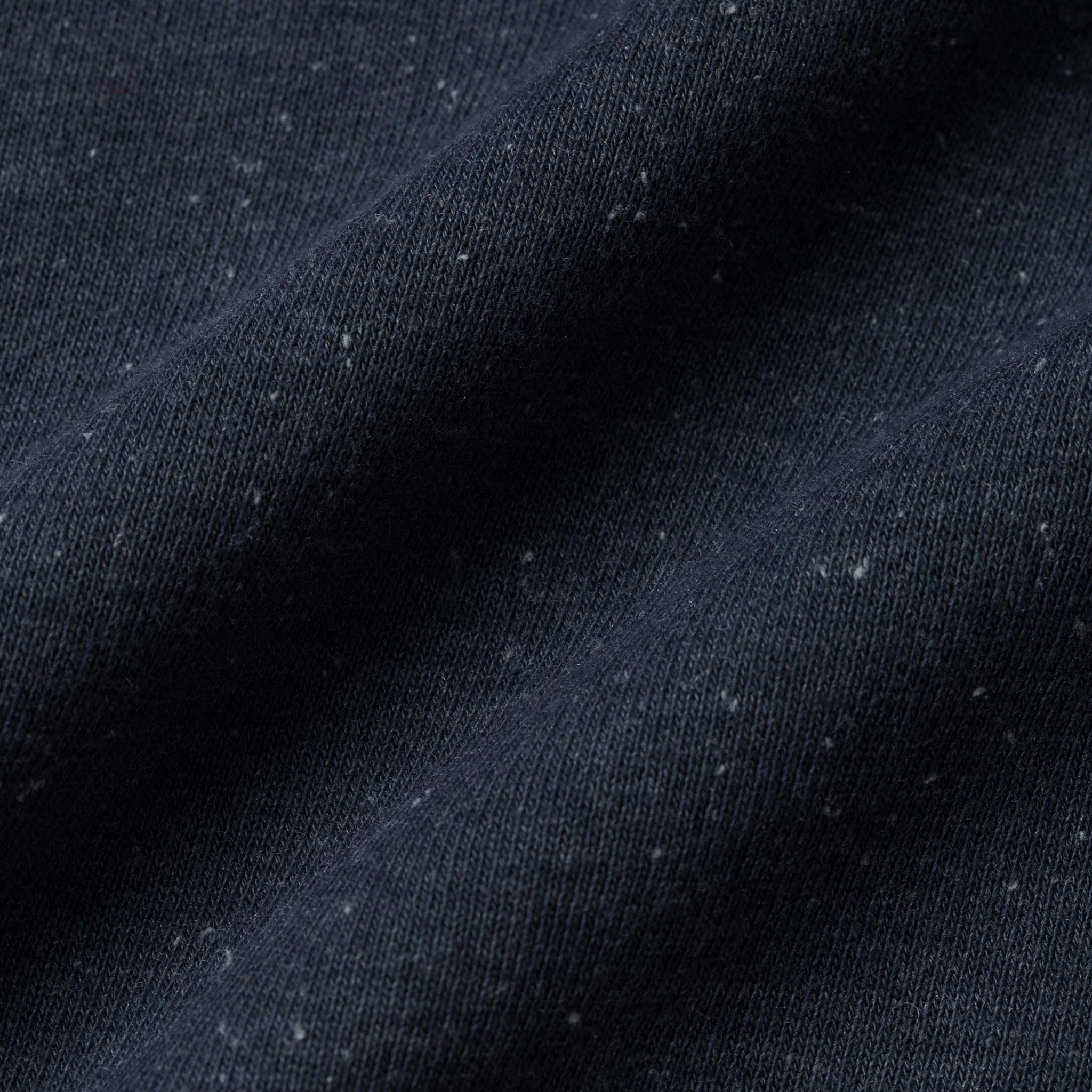The Crewneck in Navy Donegal Terry - Image 9