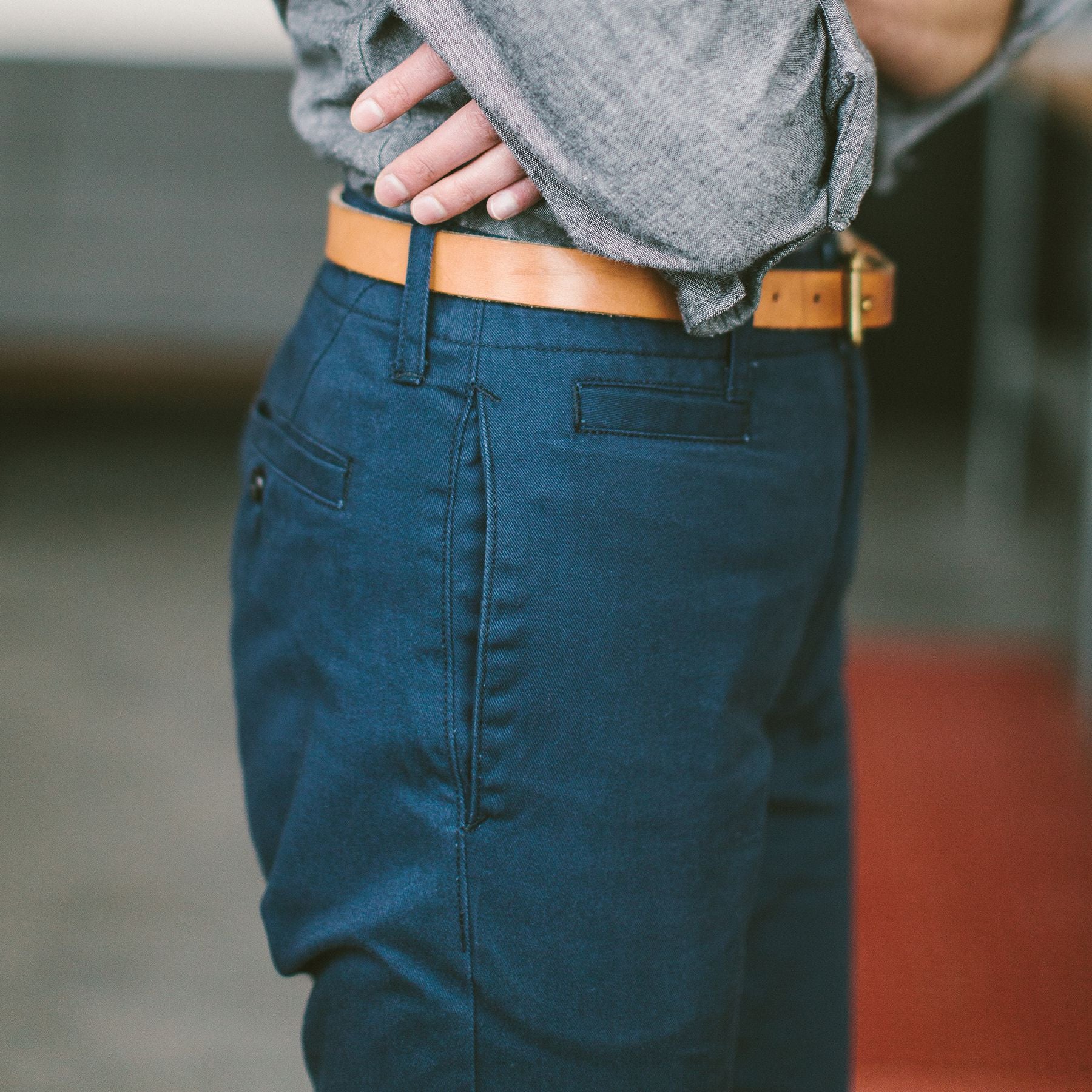 The Curator Pant in Navy - Image 2