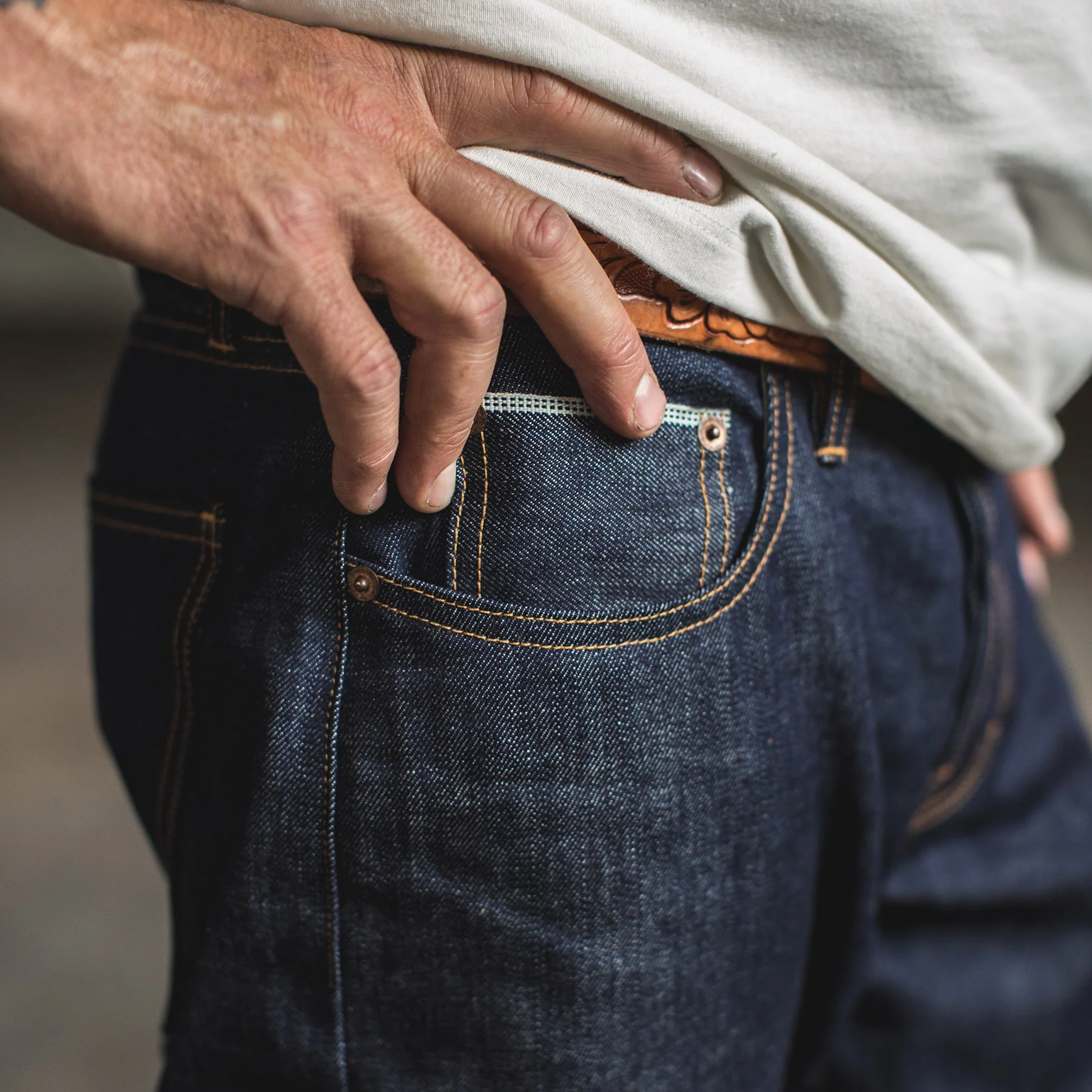The Democratic Jean in Cone Mills '68 Selvage - Image 2