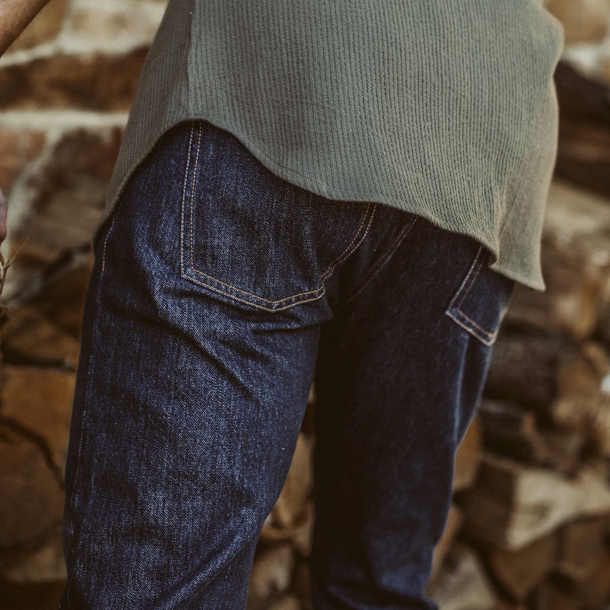 The Democratic Jean in 3 Month Rinse Selvage - Image 3
