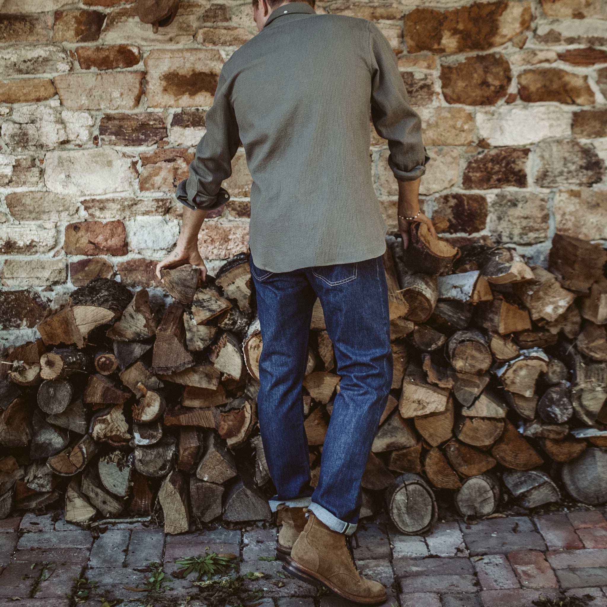 The Democratic Jean in 3 Month Rinse Selvage - Image 5