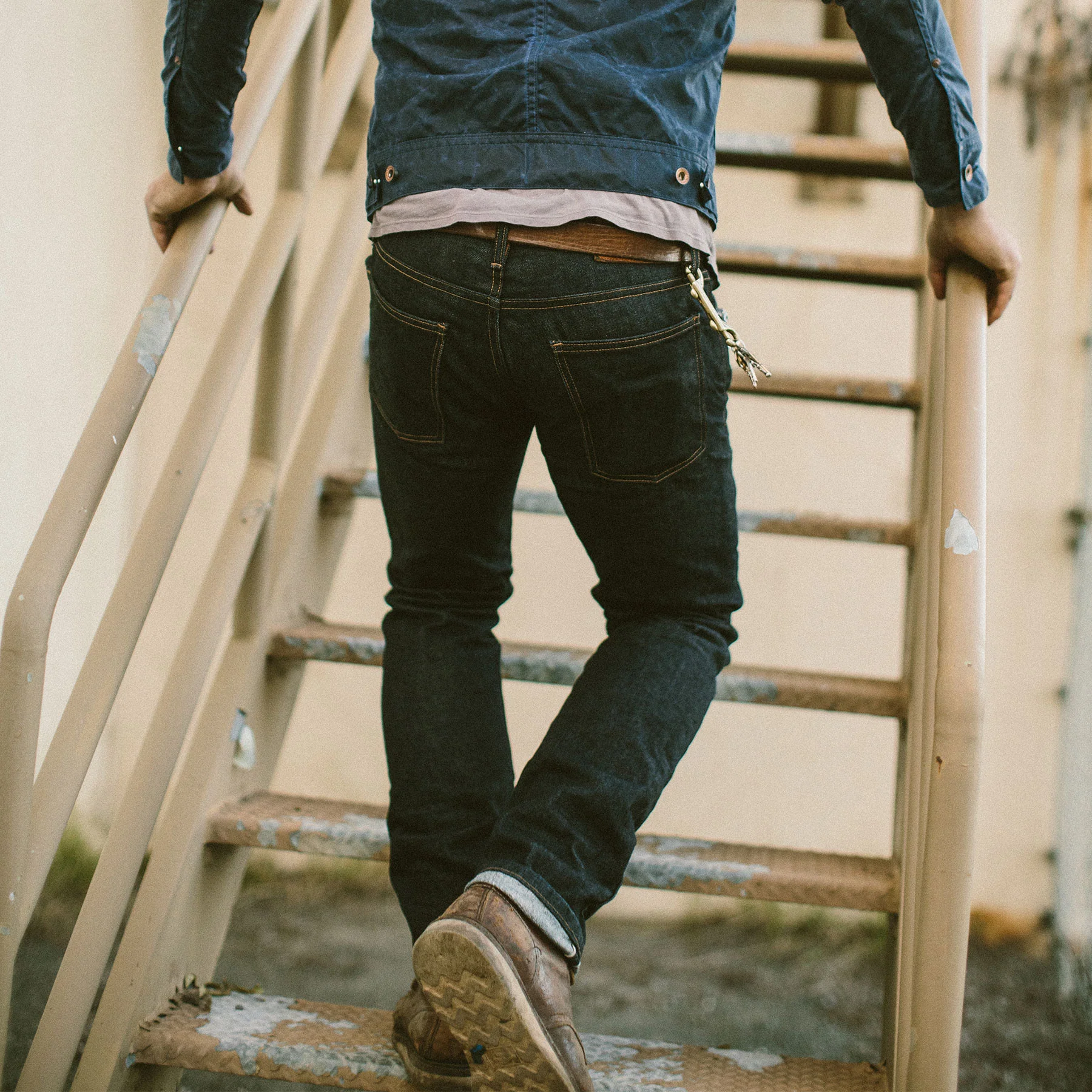 The Democratic Jean in Kaihara Mills Selvage - Image 7