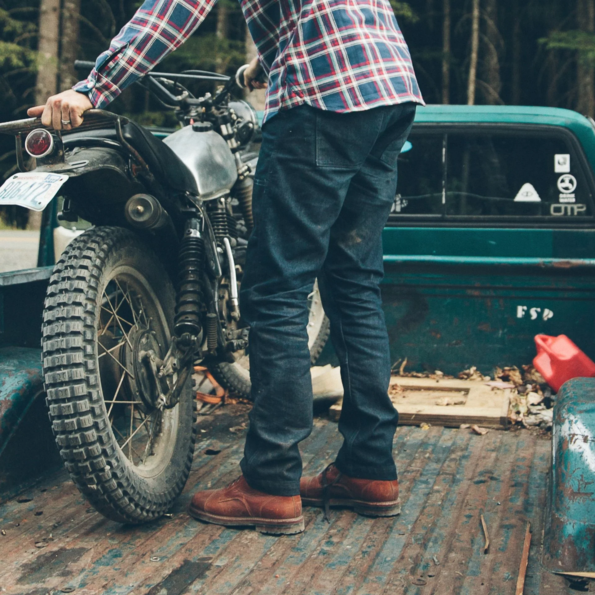 The Double Knee Moto Jean - Image 7