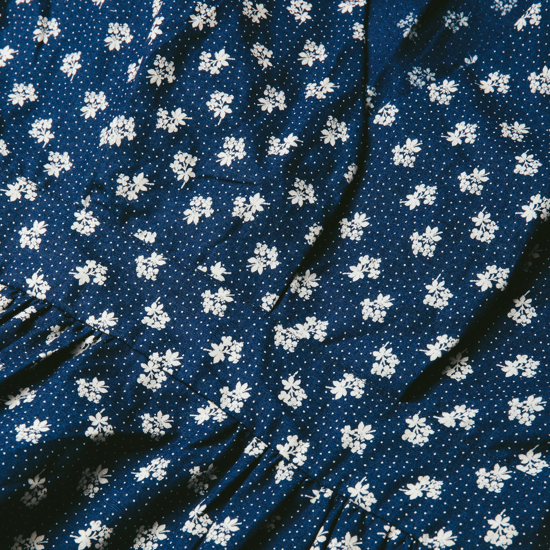 The Emma Dress in Indigo Print - Image 7
