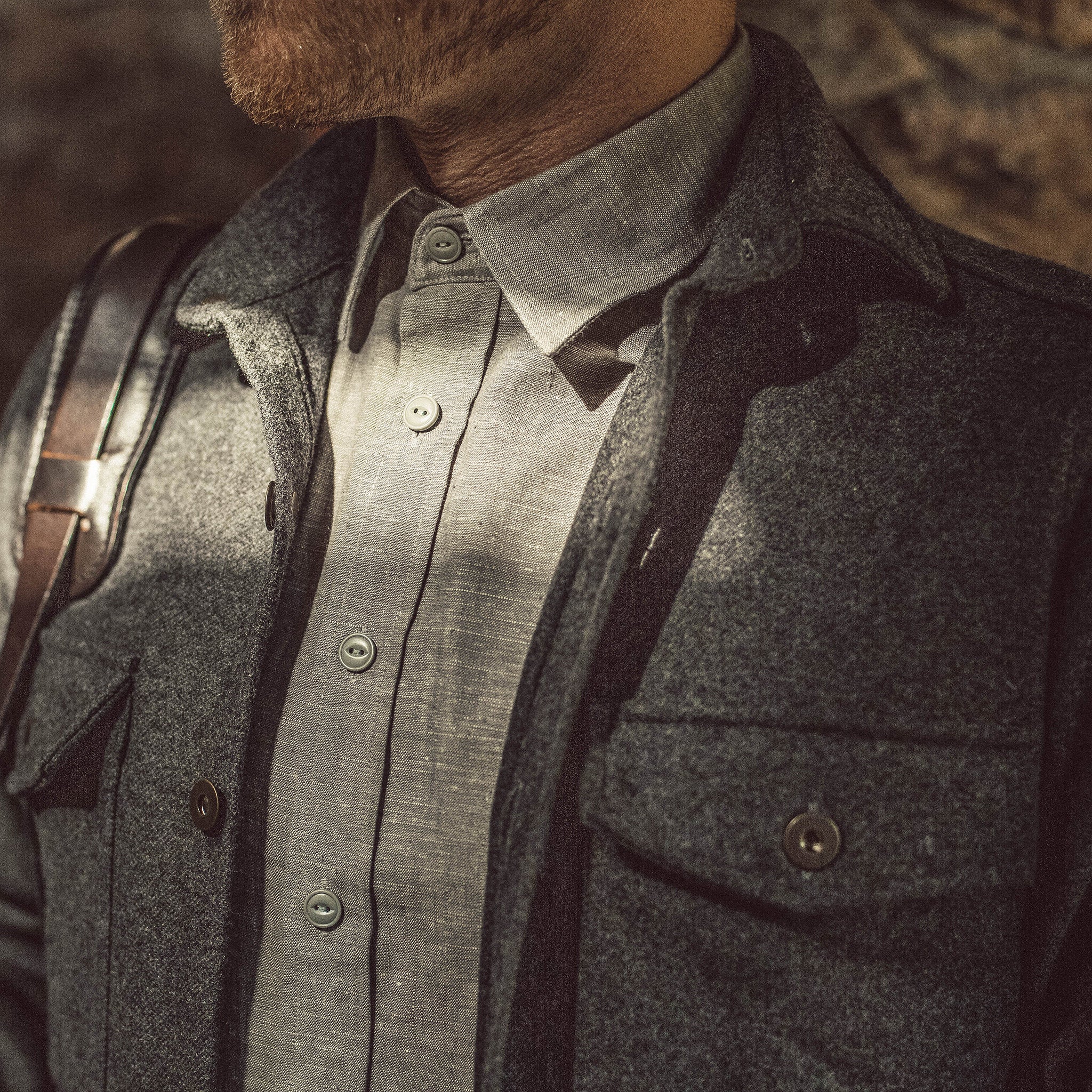 The Explorer Shirt in Grey - Image 3
