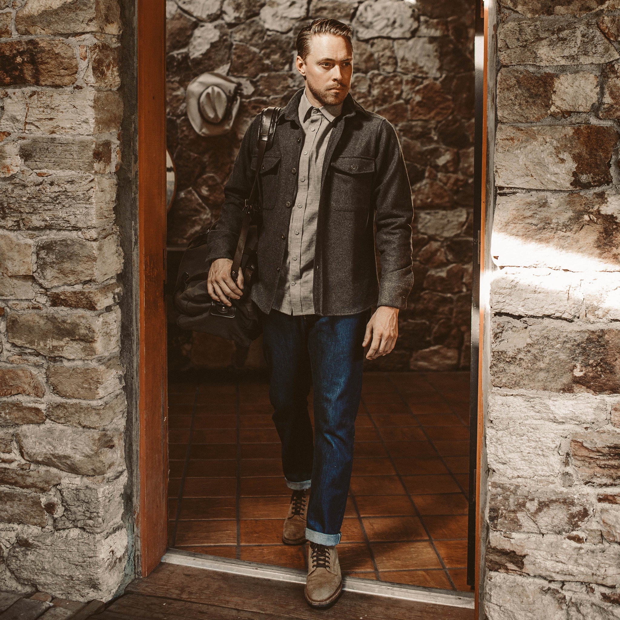 The Explorer Shirt in Grey - Image 4