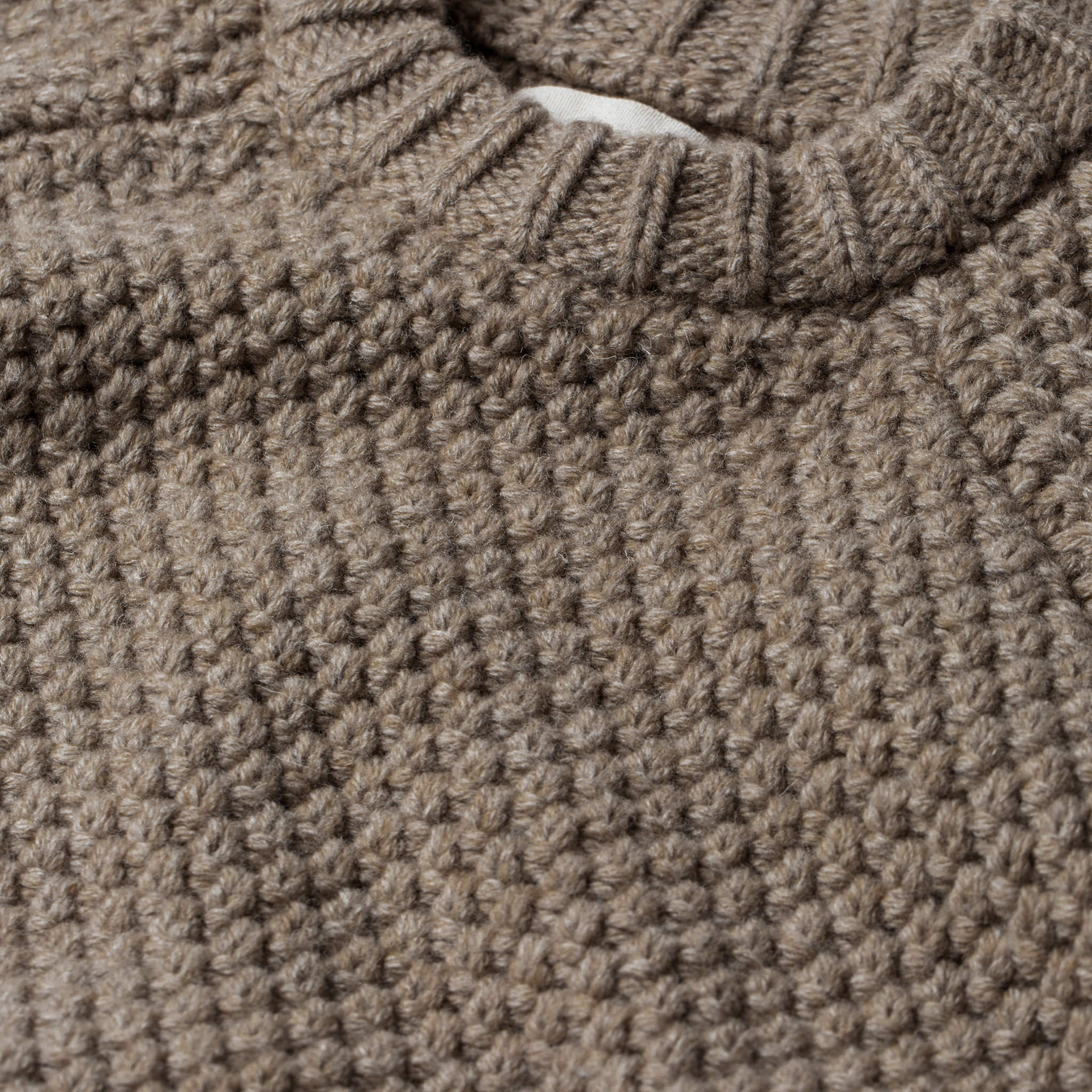 The Fisherman Sweater in Natural Melange - Image 8