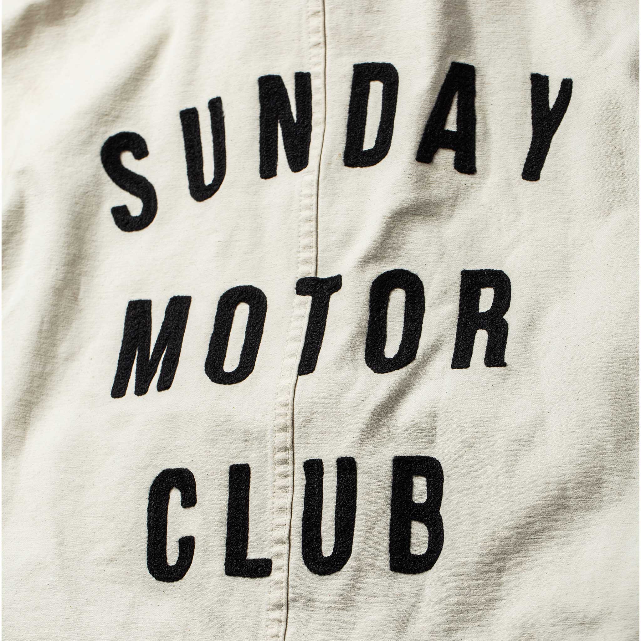 The Fourtillfour Ojai Jacket in Natural Reverse Sateen - Image 8