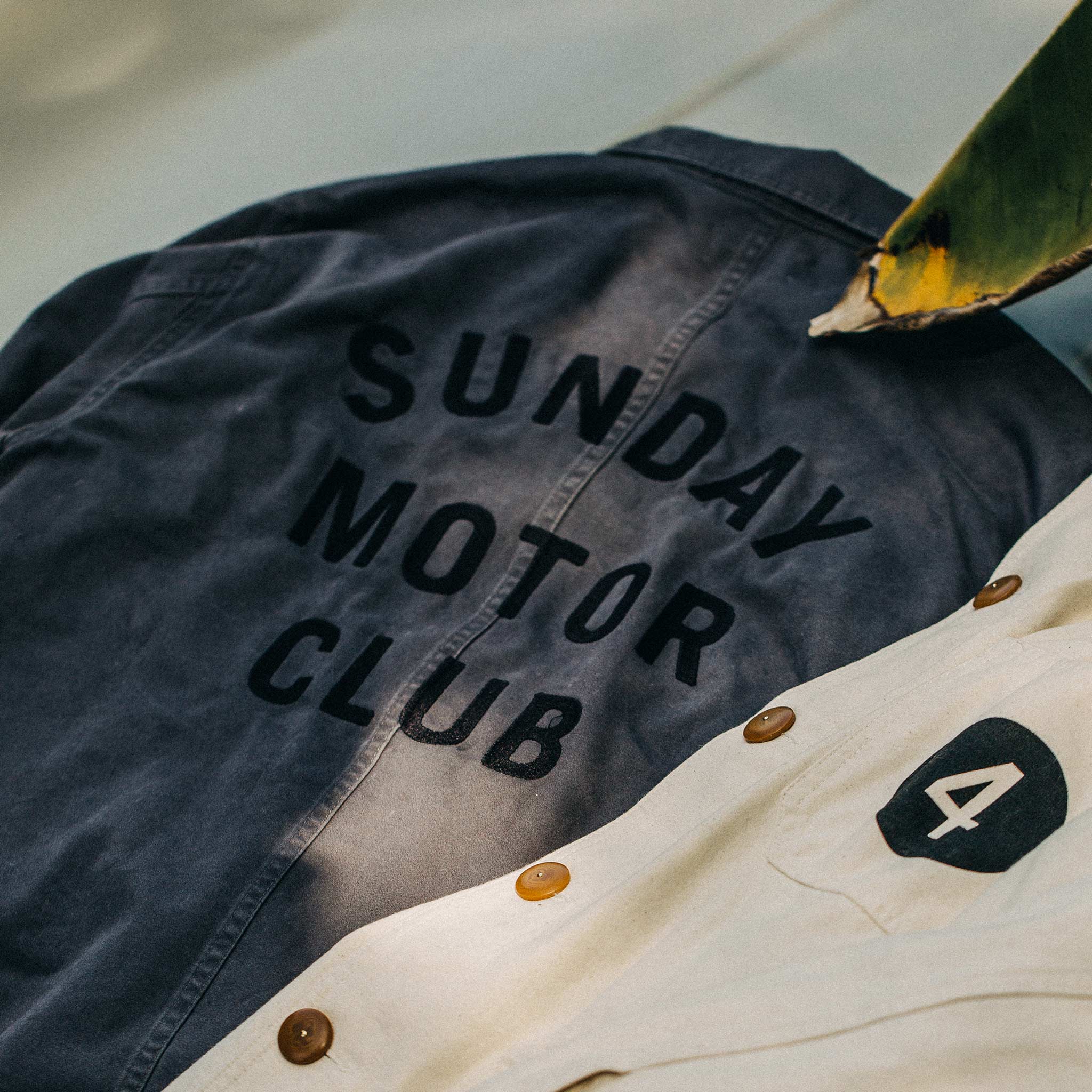 The Fourtillfour Ojai Jacket in Washed Charcoal - Image 2