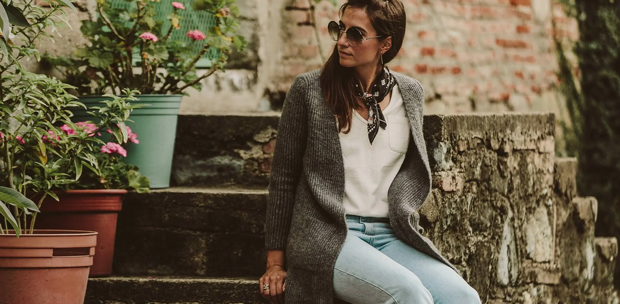 The Frida Cardigan in Charcoal - Image 9