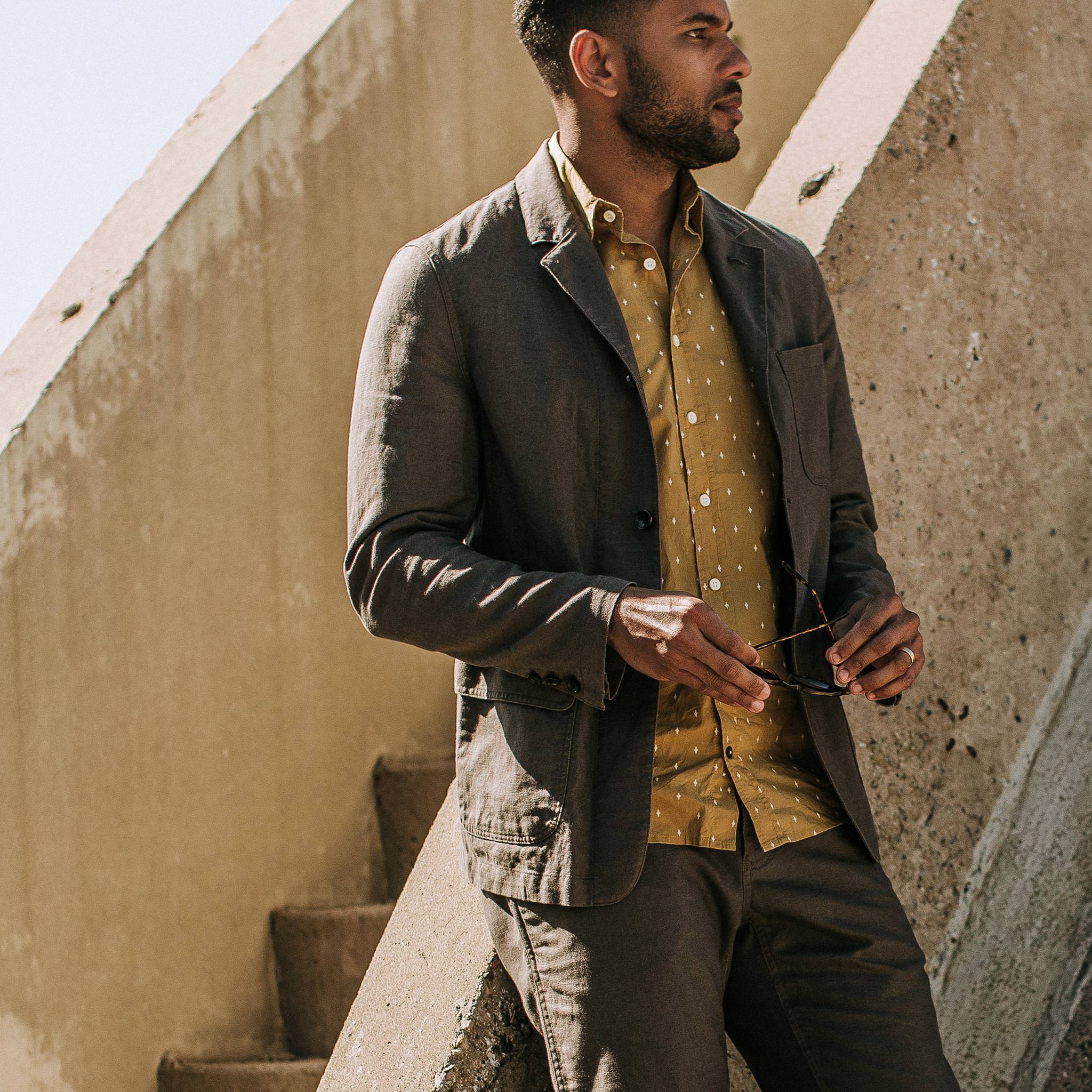 The Gibson Jacket in Gravel - Image 5