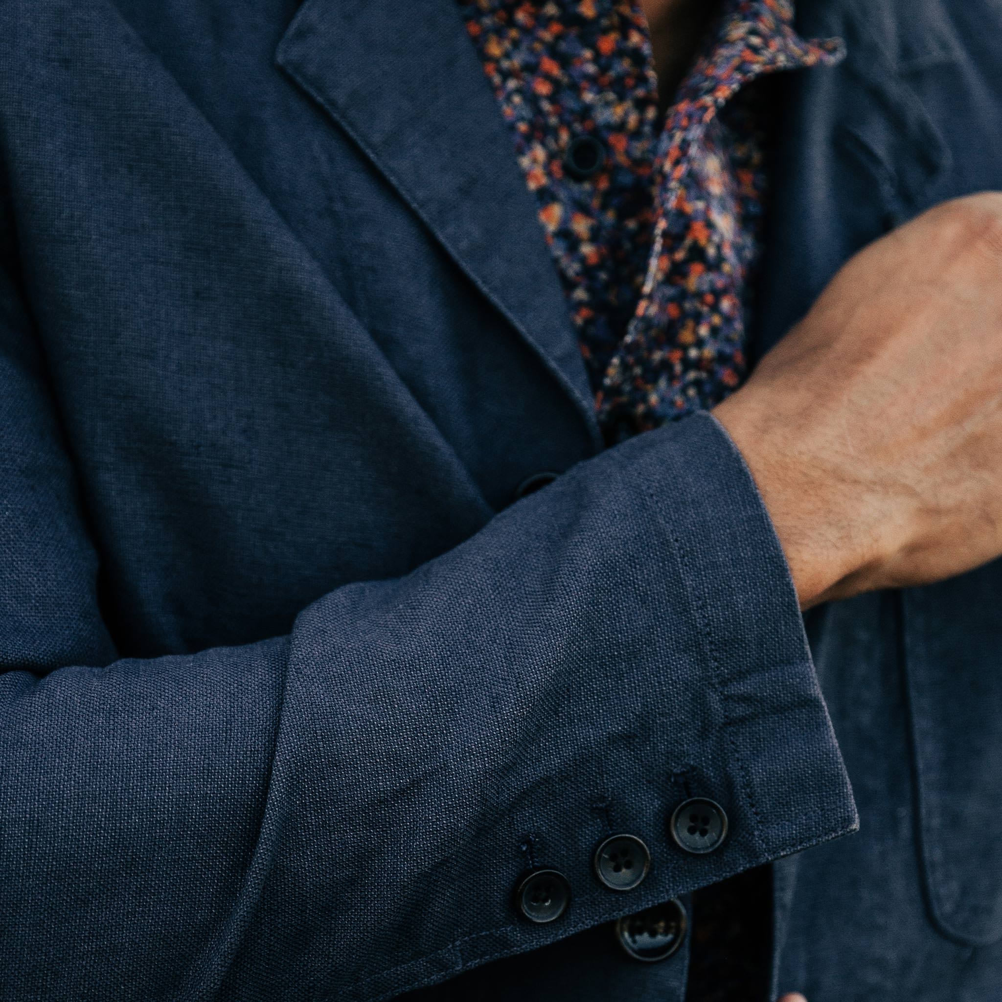 The Gibson Jacket in Navy - Image 4