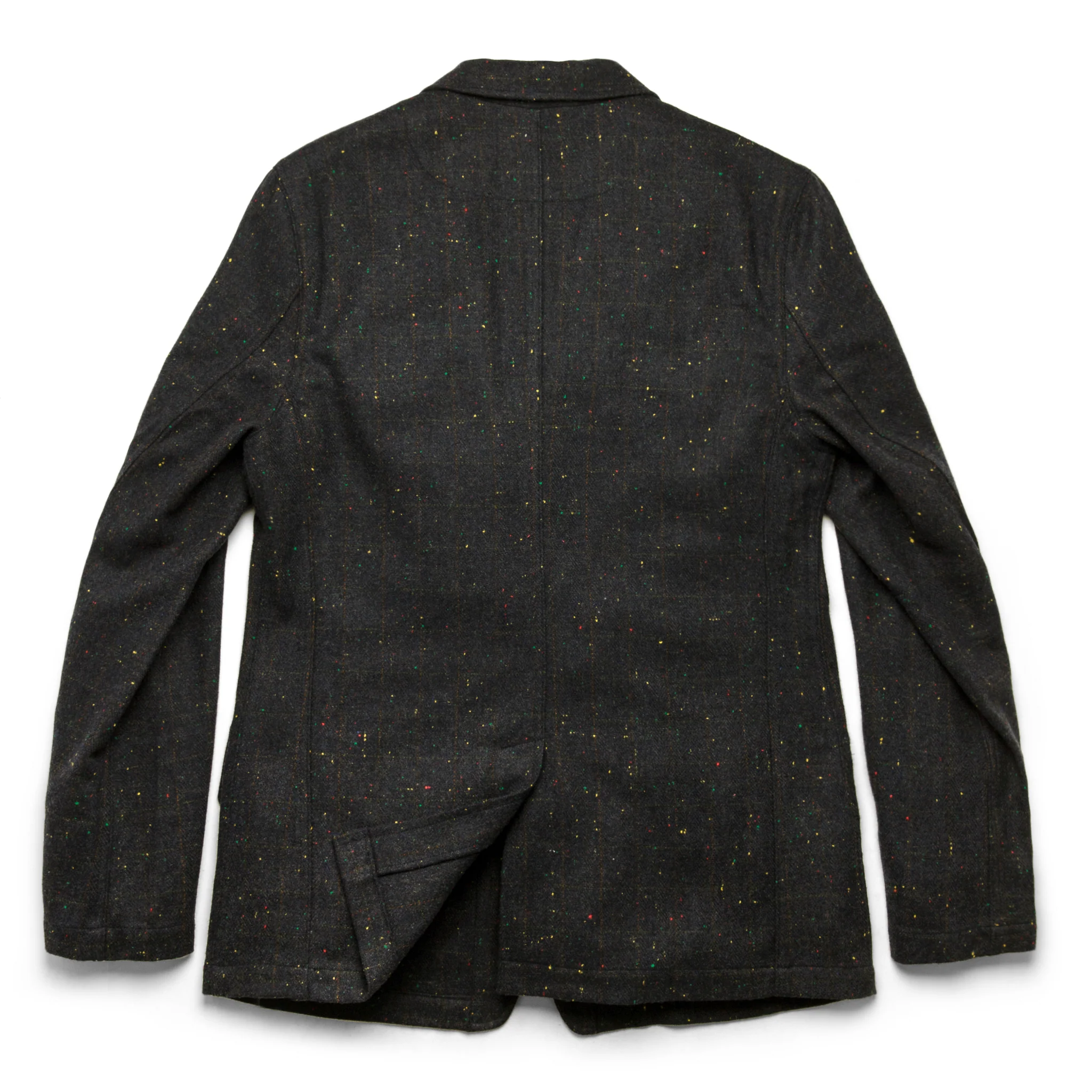 The Gibson Jacket in Navy Windowpane Donegal - Image 13