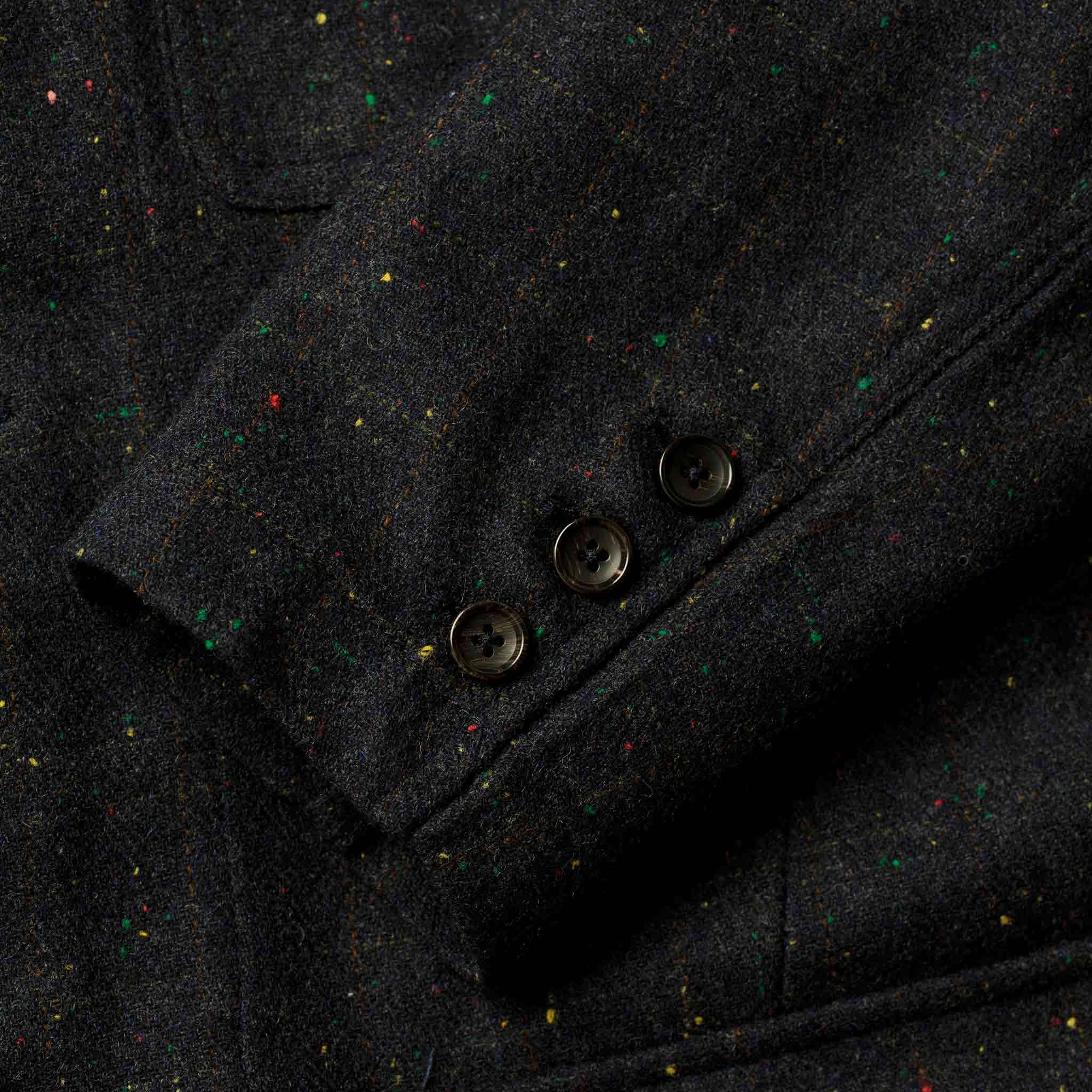 The Gibson Jacket in Navy Windowpane Donegal - Image 9