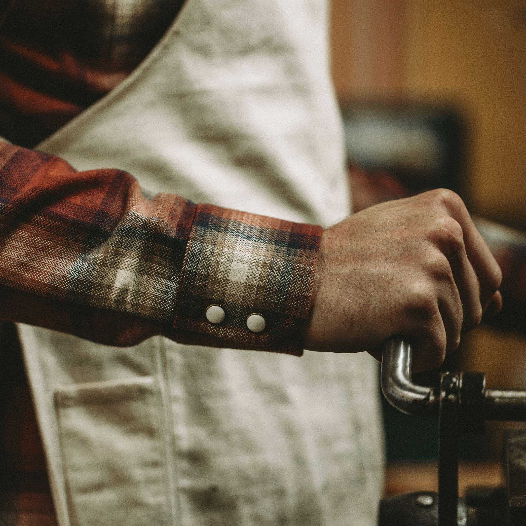 The Glacier Shirt in Red Plaid - Image 3