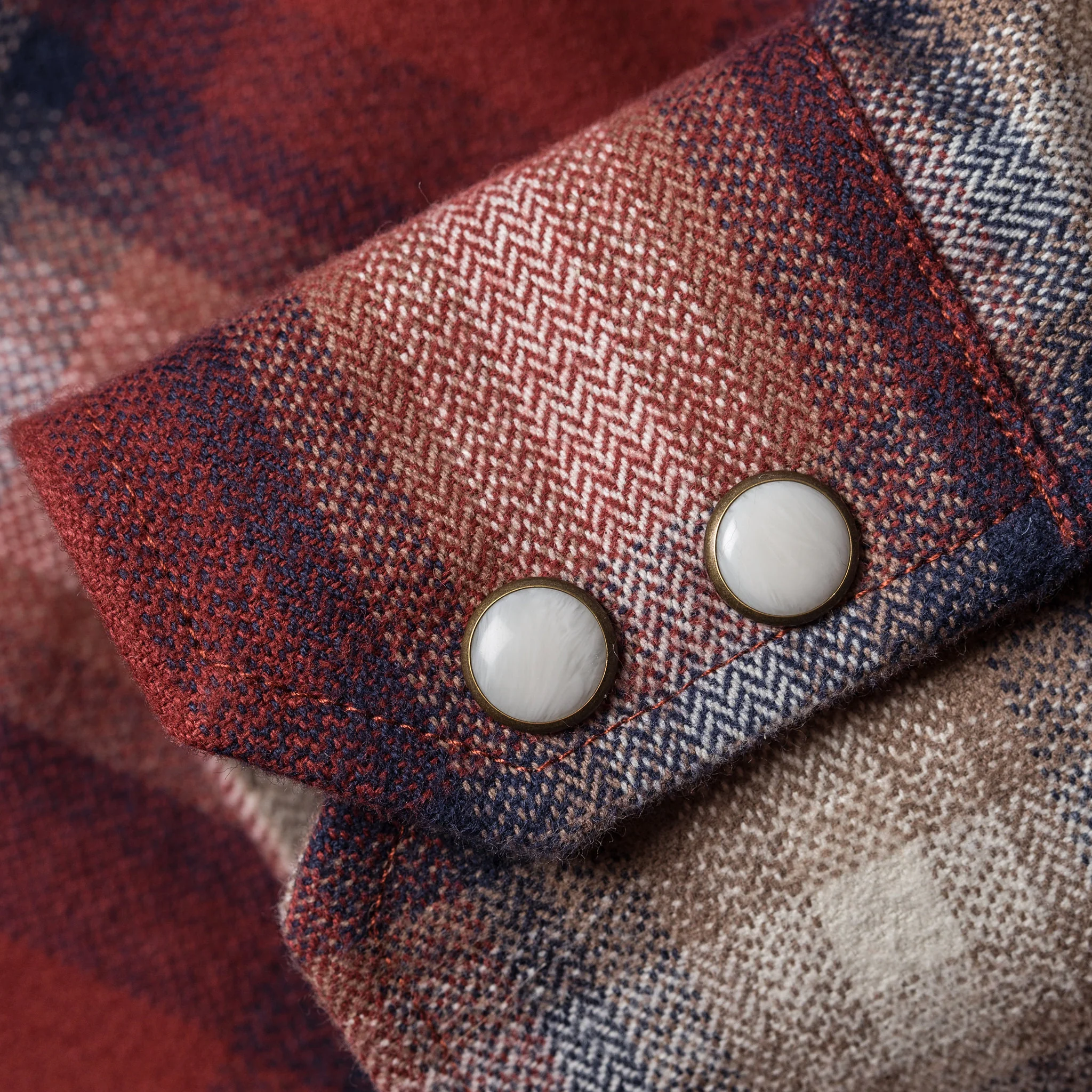 The Glacier Shirt in Red Plaid - Image 8