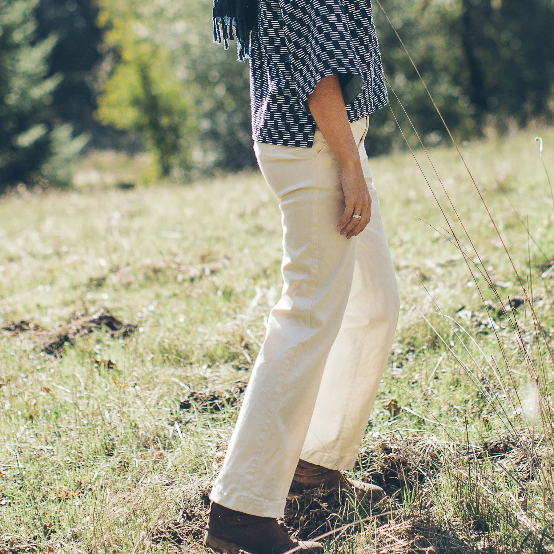 The Greenwich Pant in Natural Denim - Image 5