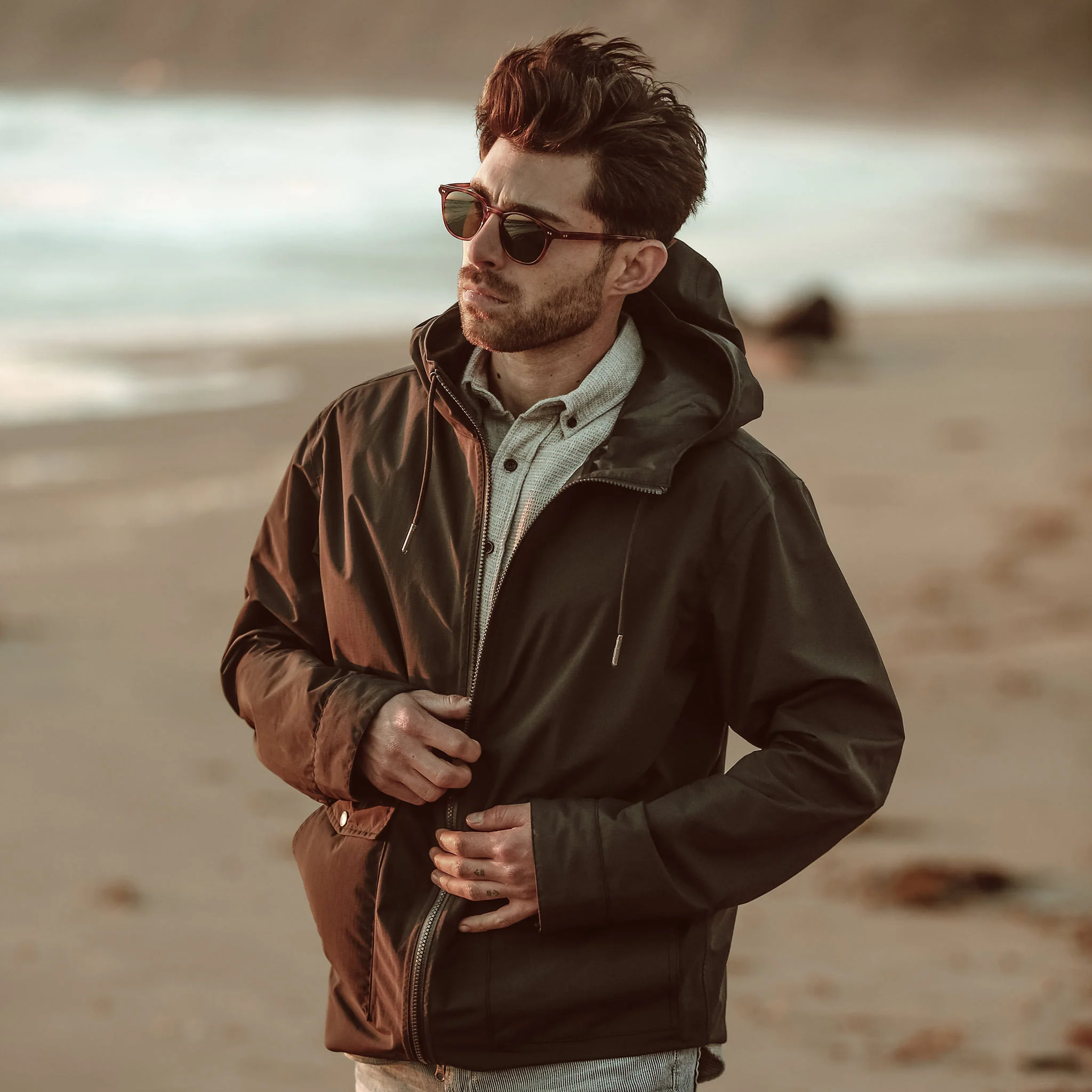 The Hackney Jacket in Slate - Image 2